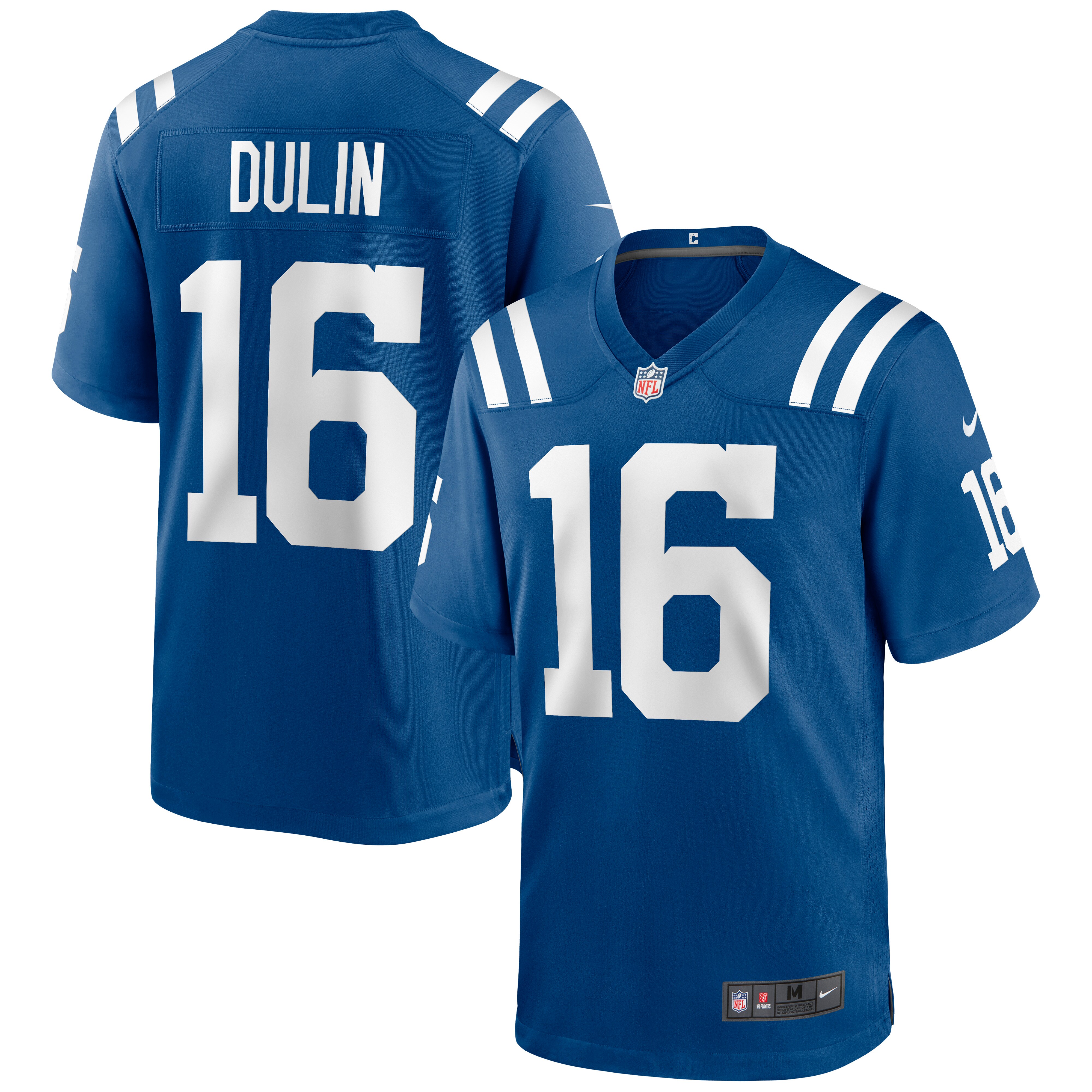 Indianapolis Colts Ashton Dulin Royal Game NFL Jersey Men's