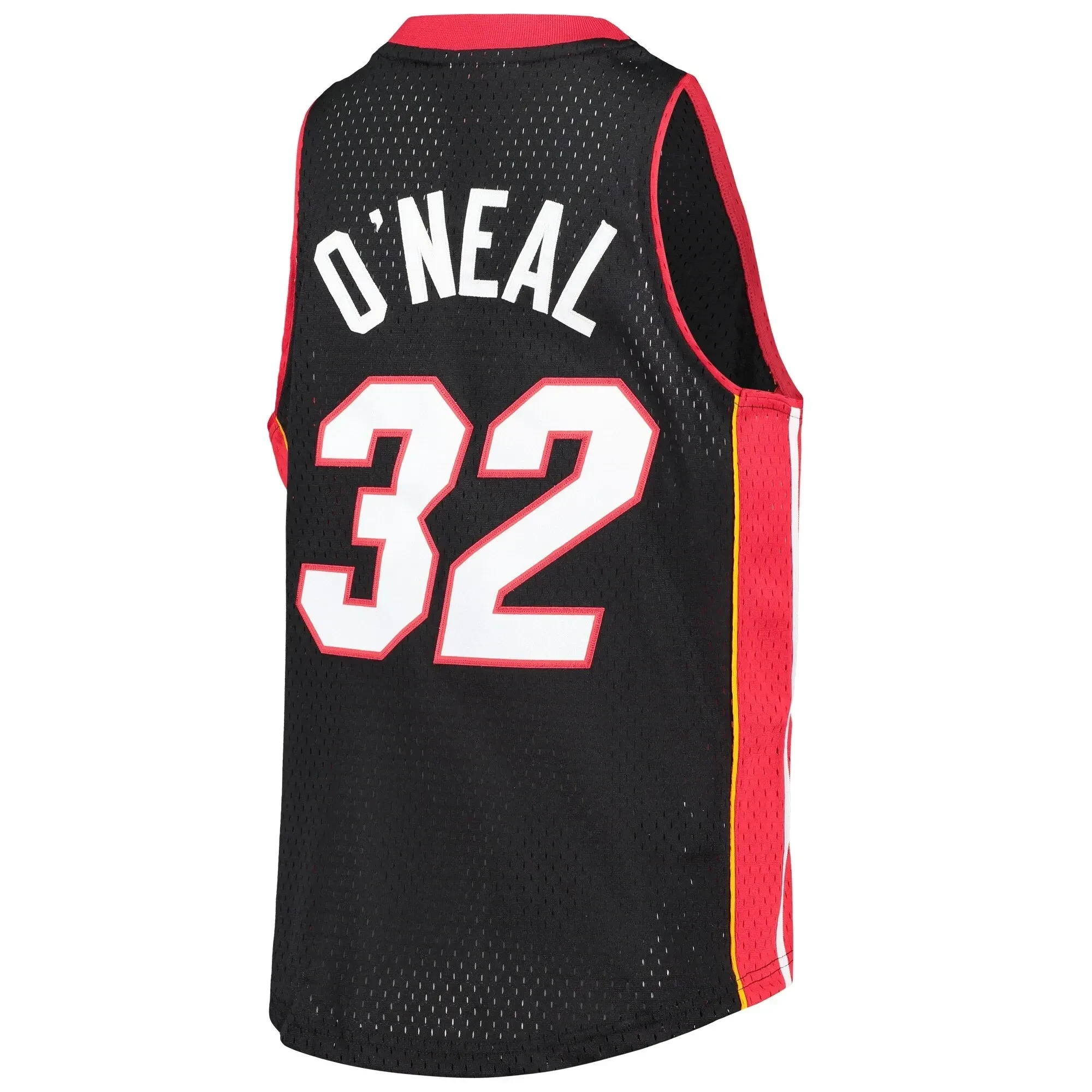 Shaquille O'neal Miami Heat Mitchell&Nes 2005-06 Hardwood Classics Swingman Black NBA Jersey Youth
