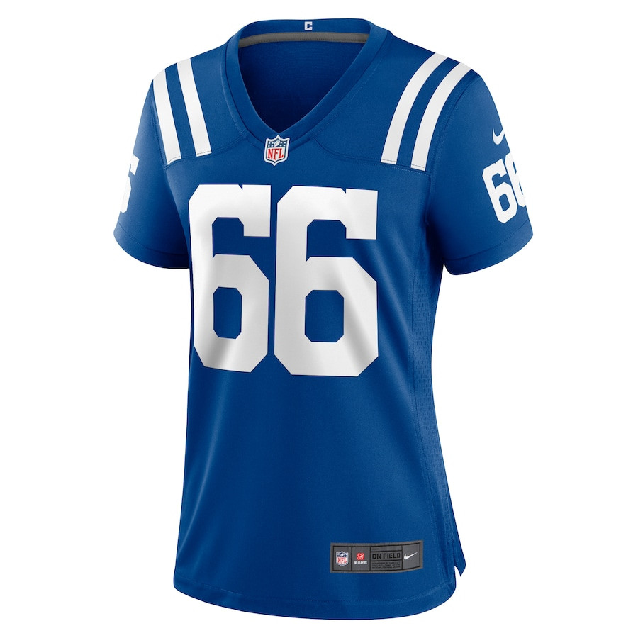 Ryan Coll 66 Indianapolis Colts Game Royal NFL Jersey Women's