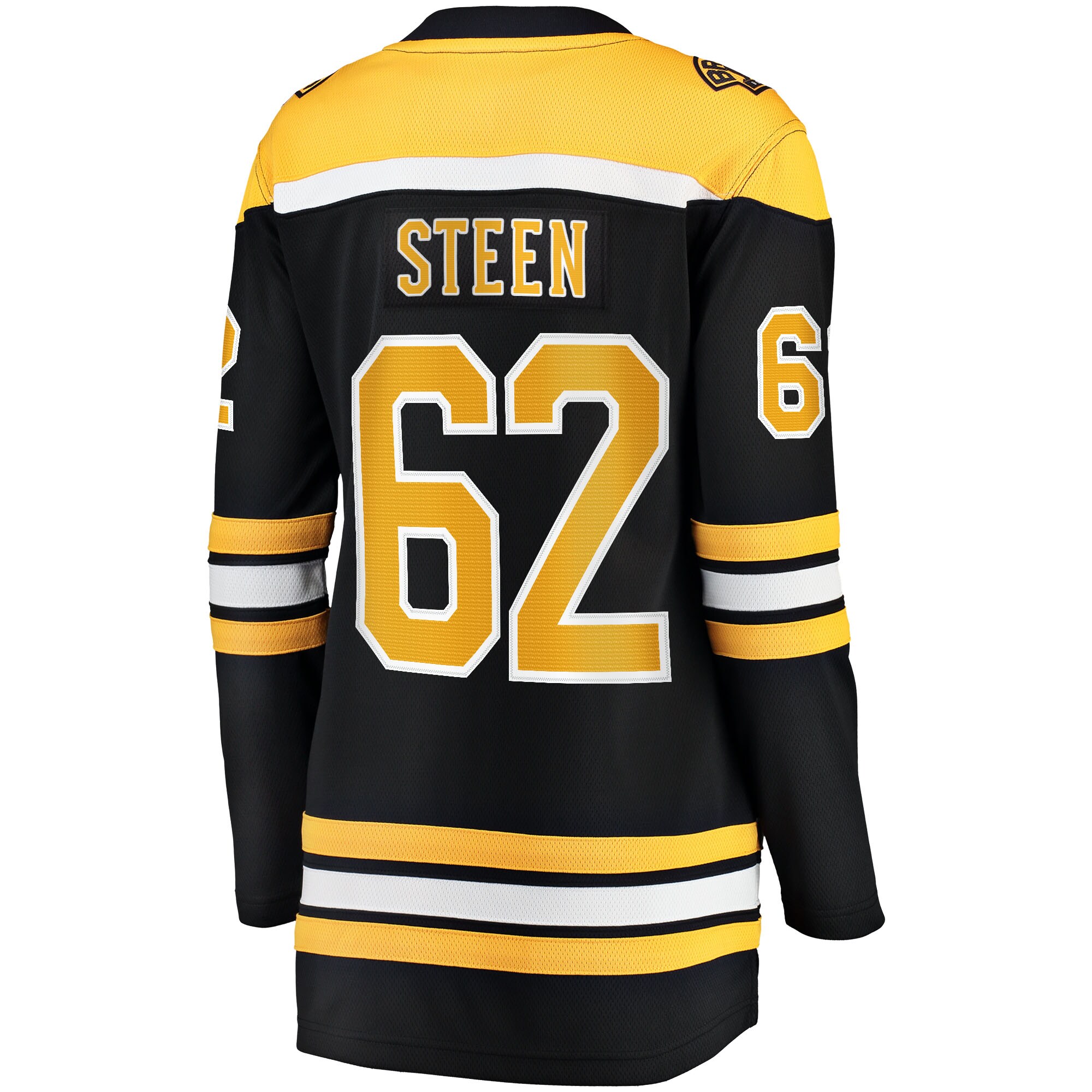 Boston Bruins Oskar Steen Black Home Breakaway Player NHL Jersey Women's