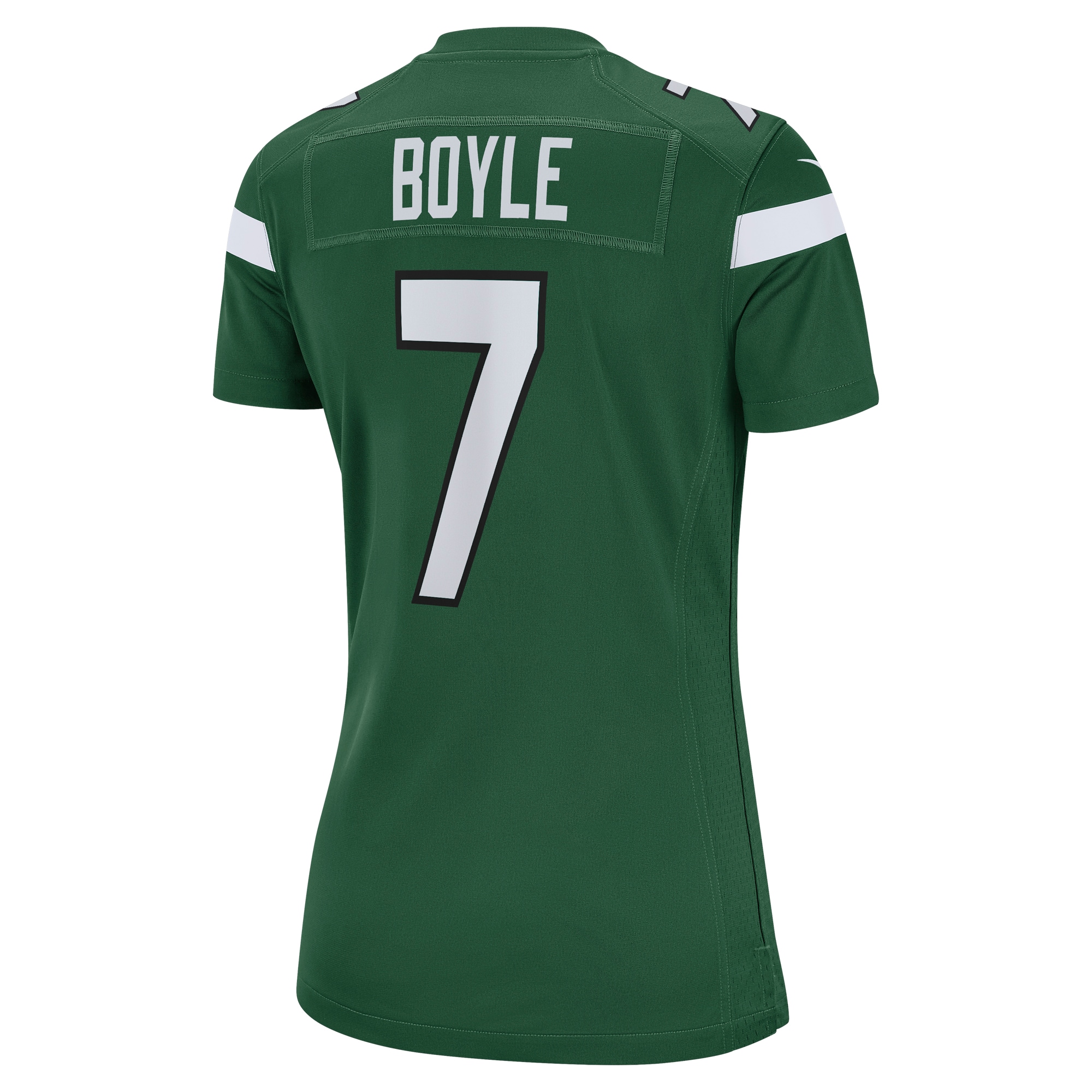 New York Jets Tim Boyle Gotham Green Game NFL Jersey Women's
