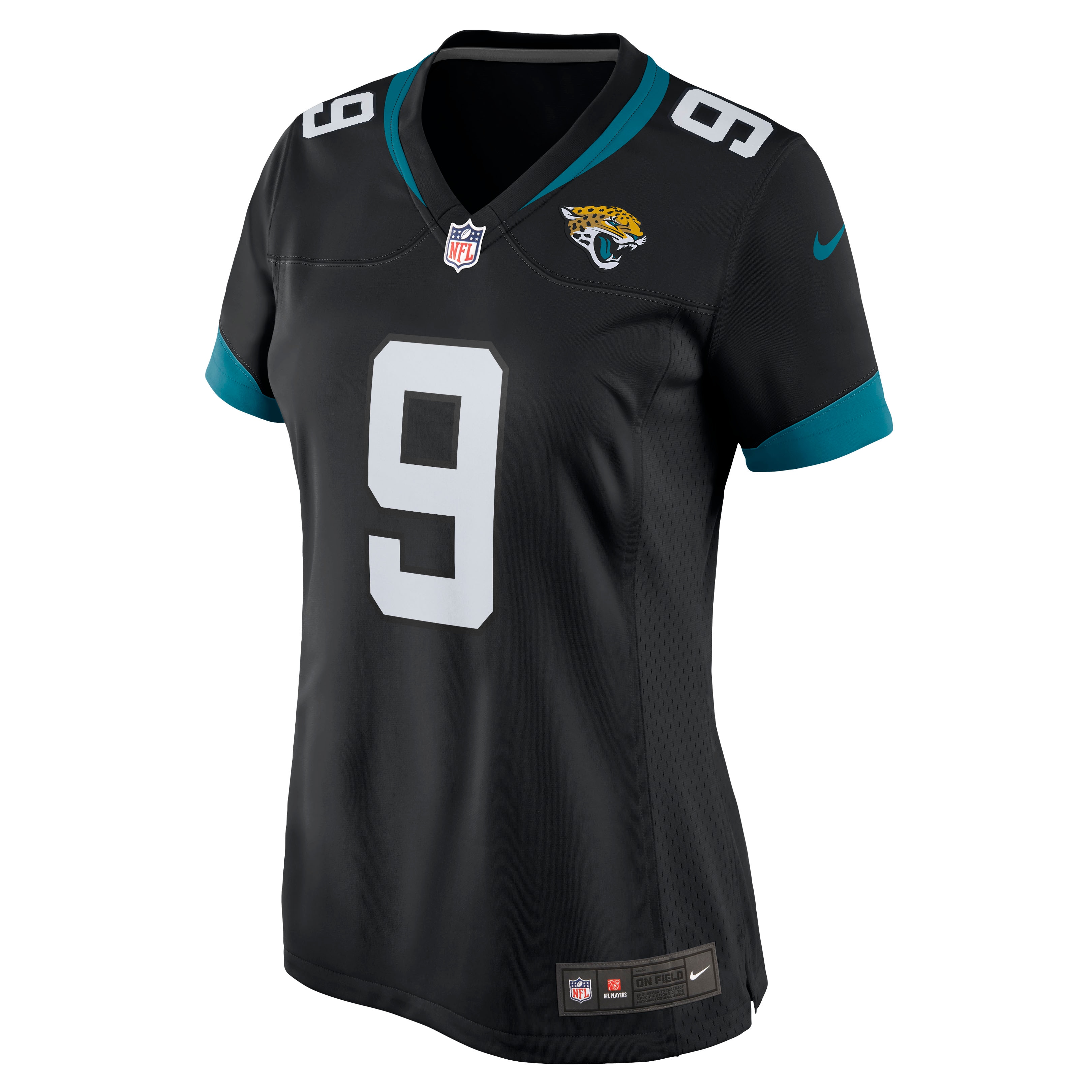 Jacksonville Jaguars Logan Cooke Black Game NFL Jersey Women's