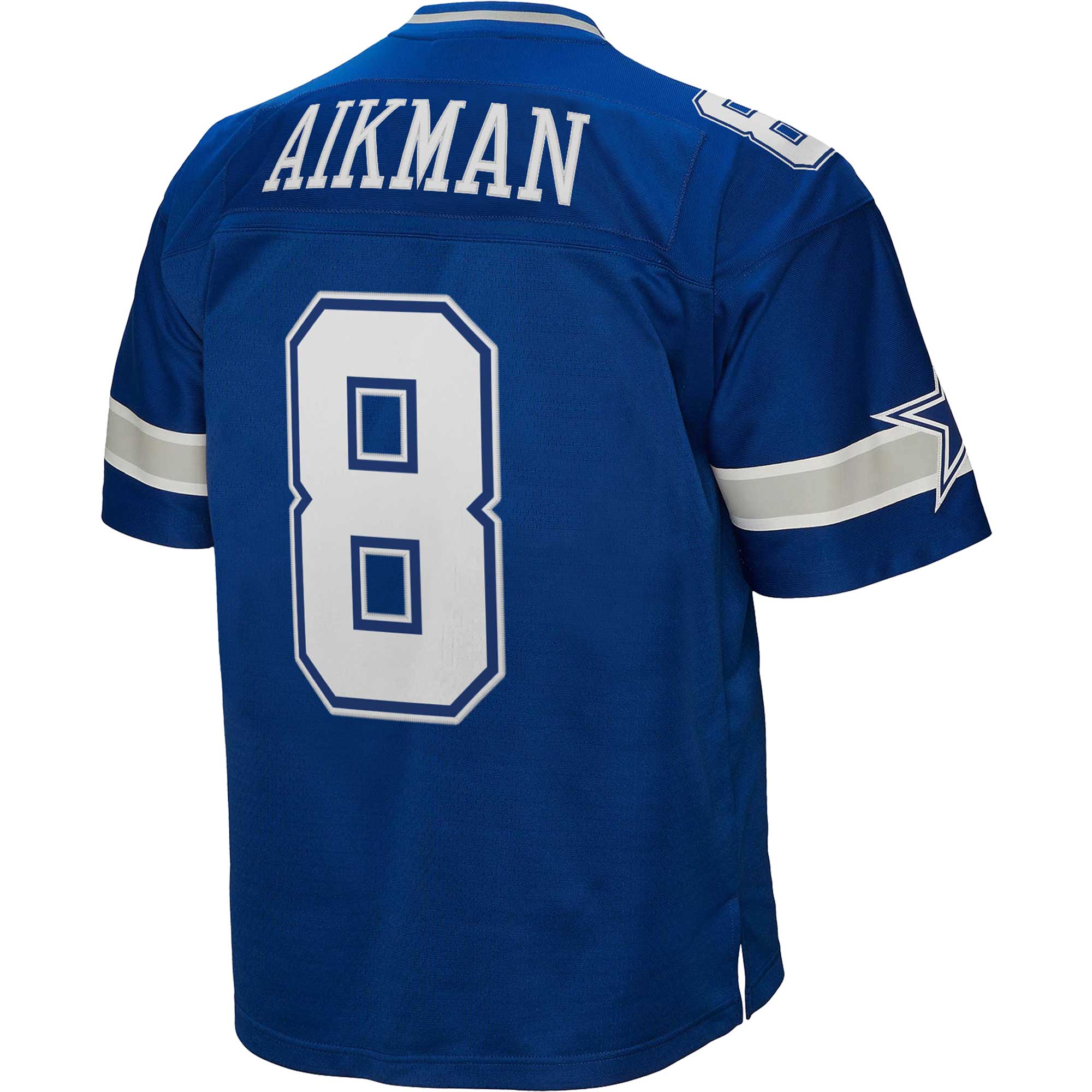 Dallas Cowboys Troy Aikman Mitchell Ness Royal Legacy NFL Jersey Men's