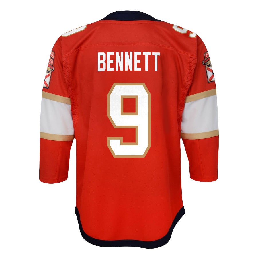 Sam Bennett 9 Florida Panthers 2024 STANLEY CUP Final Home Breakaway Red NHL Jersey Youth