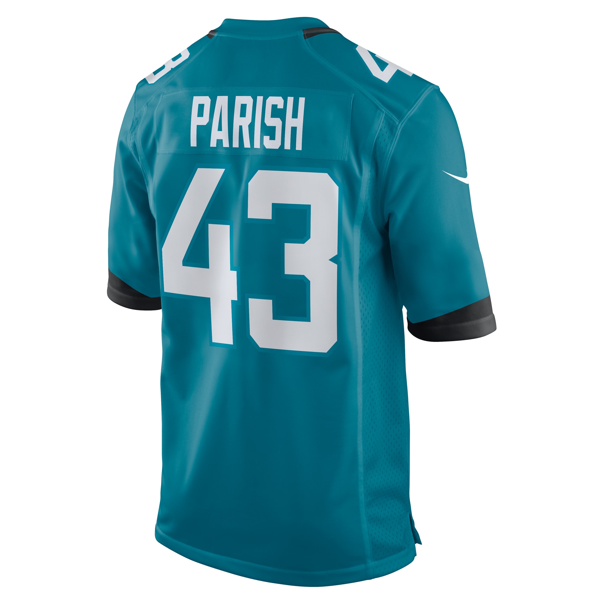 Jacksonville Jaguars Derek Parish Teal Game NFL Jersey Men's