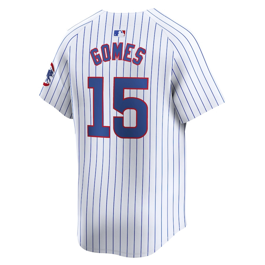 Yan Gomes 15 Chicago Cubs Home Limited Player White MLB Jersey Men's