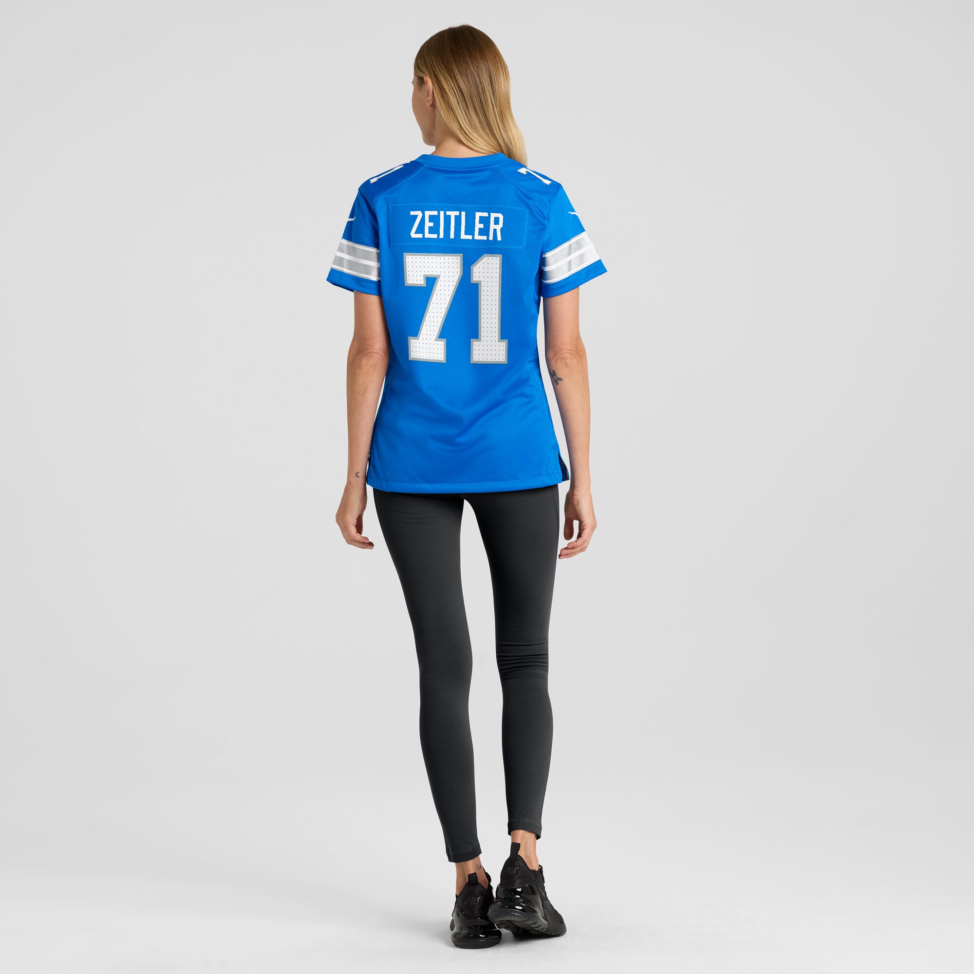 Detroit Lions Kevin Zeitler Blue Game NFL Jersey Women's