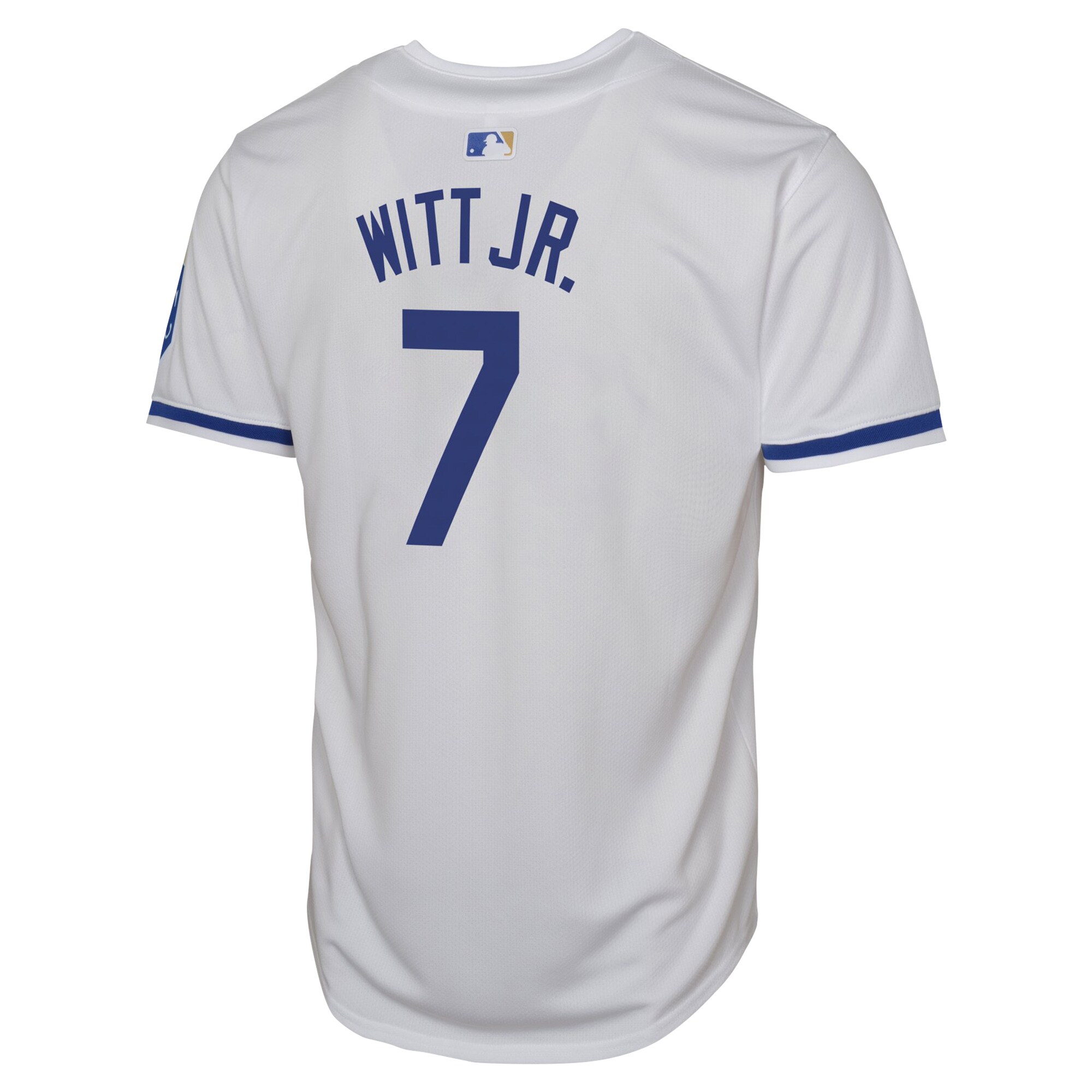 Kansas City Royals Bobby Witt Jr. White Home Limited Player MLB Jersey Youth