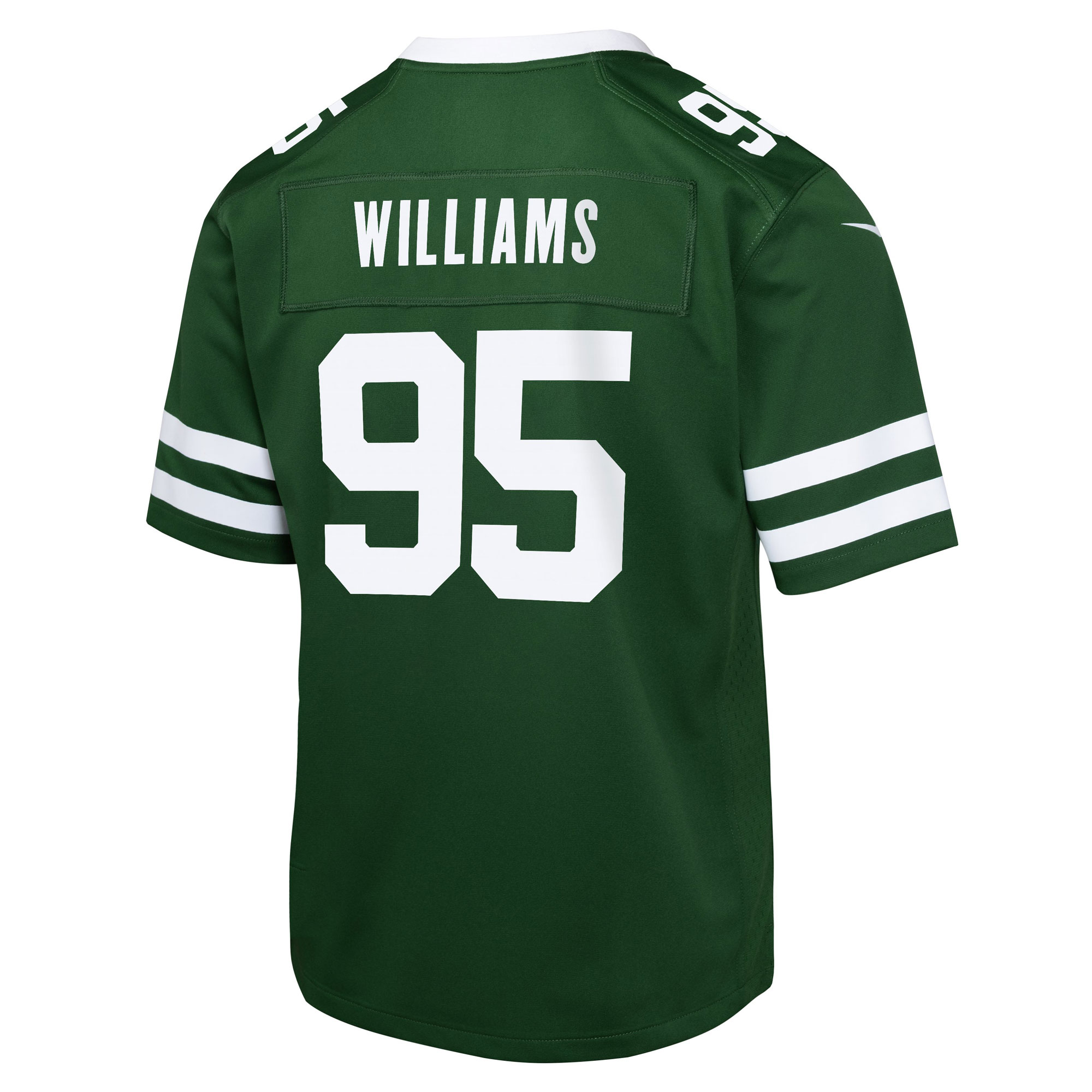 New York Jets Quinnen Williams Legacy Green Game NFL Jersey Youth