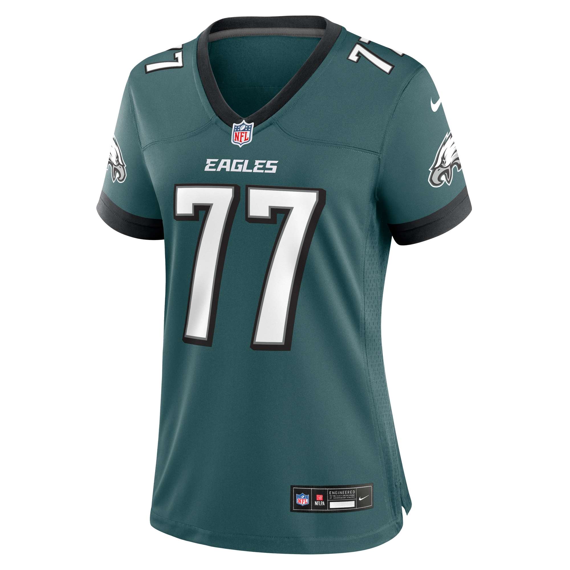 Philadelphia Eagles Matt Hennessy Midnight Green Game NFL Jersey Women's