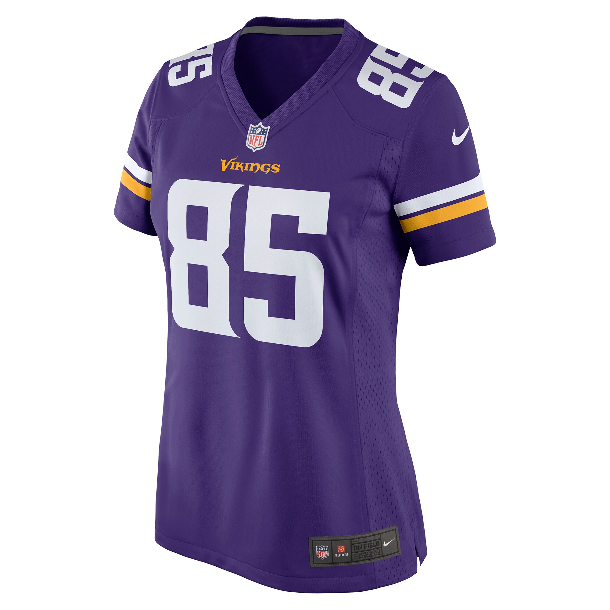 Minnesota Vikings Robert Tonyan Purple Team Game NFL Jersey Women's