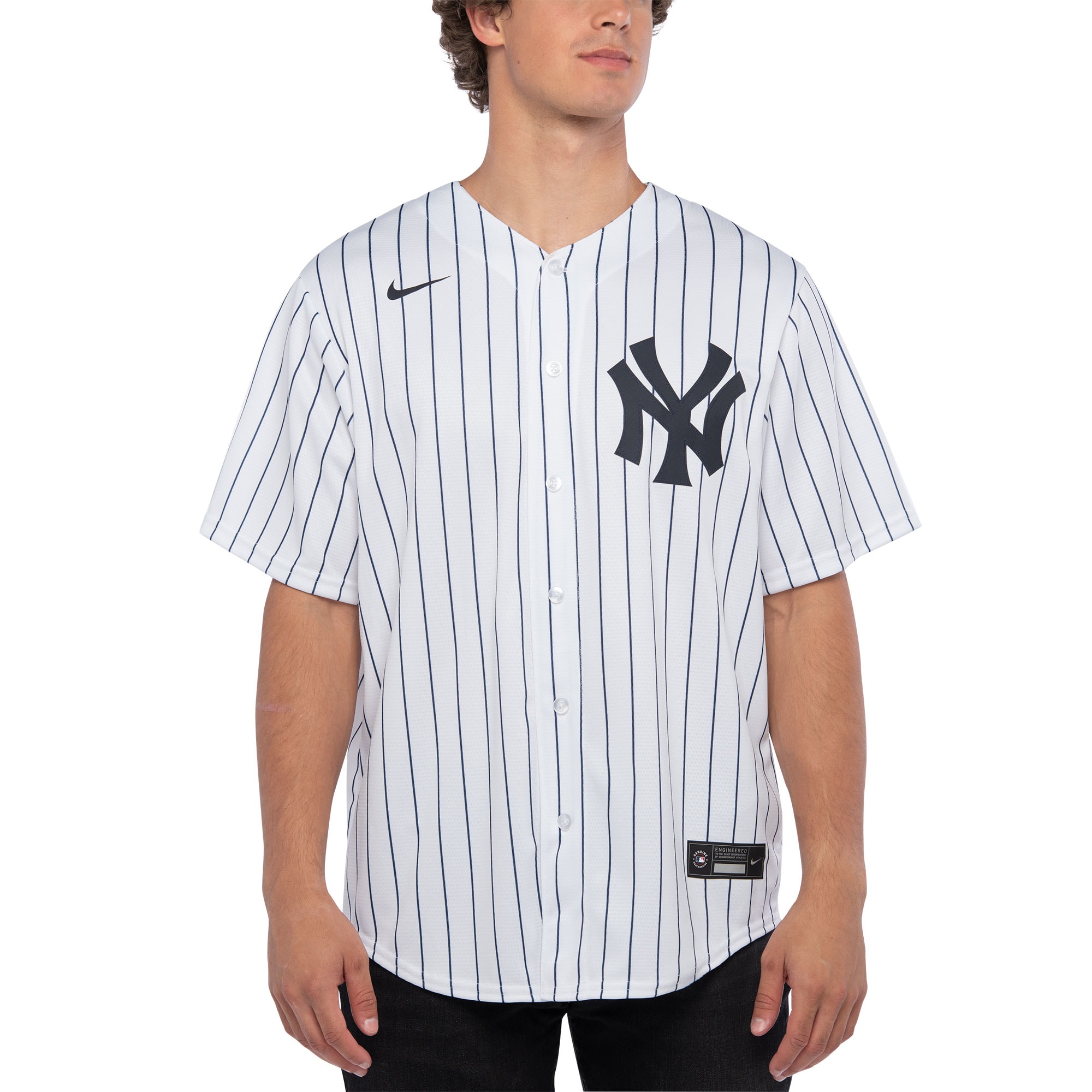 New York Yankees DJ LeMahieu White Home Player Name MLB Jersey Men's