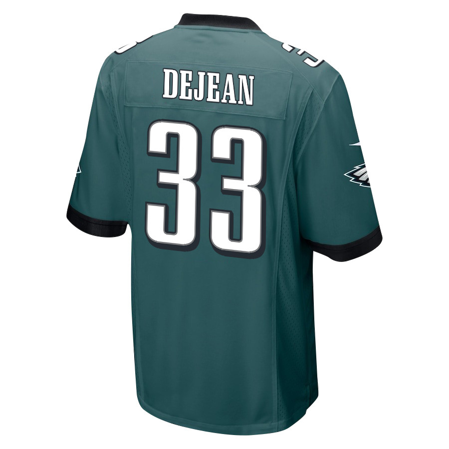 Cooper DeJean 33 Philadelphia Eagles Super Bowl LIX New Orleans The Ultimate Showdown' EMBROIDERED Game Midnight Green NFL Jersey Men's