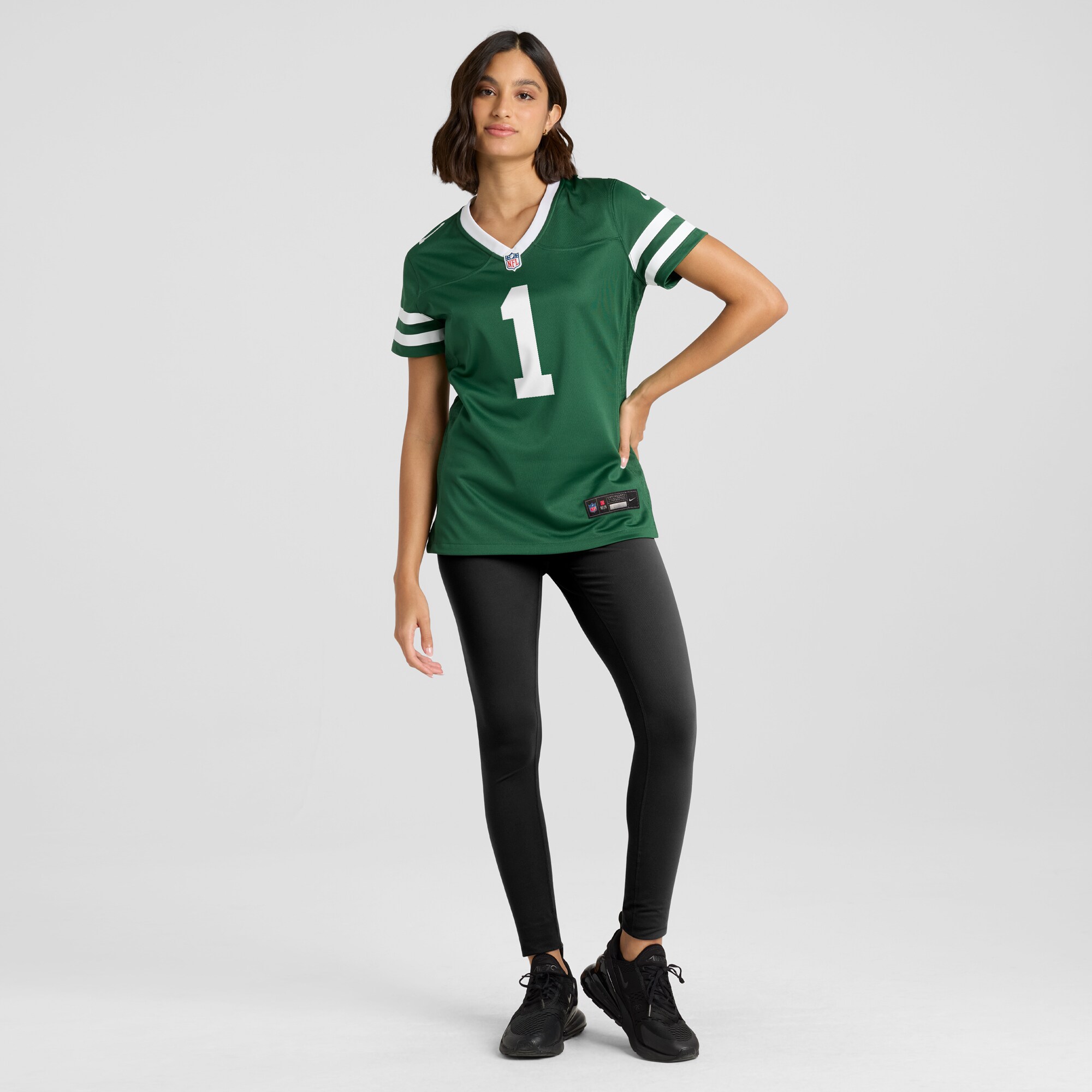 New York Jets Ahmad Sauce Gardner Legacy Green Game NFL Jersey Women's