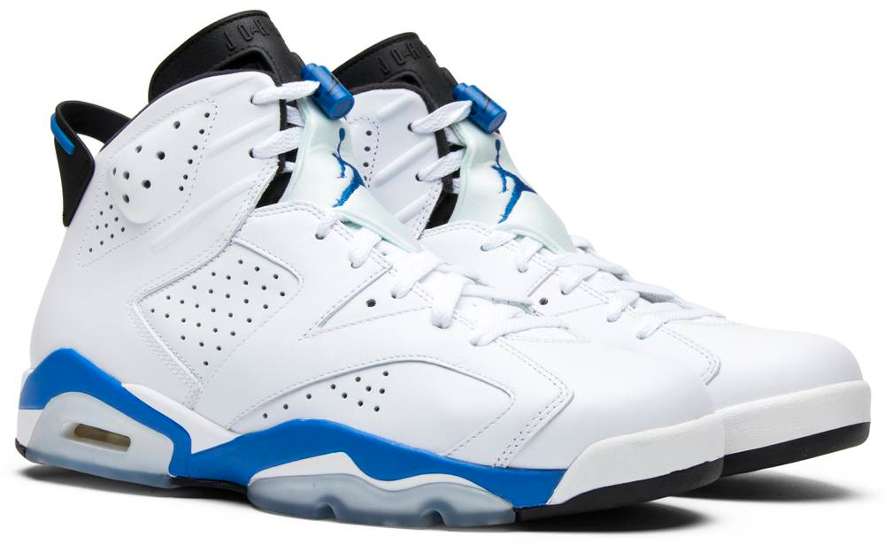 Air Jordan 6 Retro Sport Blue 2014 384664-107