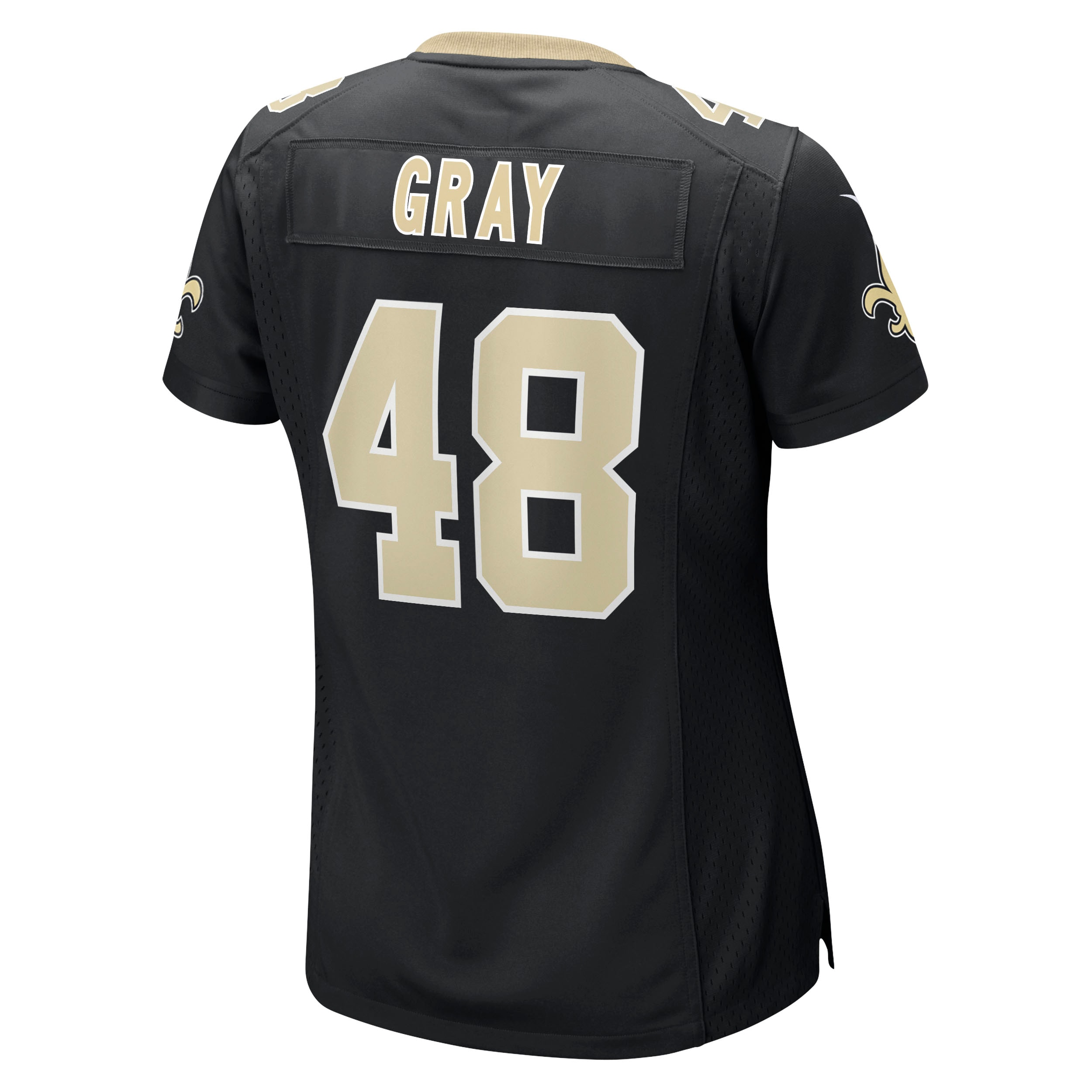 New Orleans Saints J.T. Gray Black Game NFL Jersey Women's