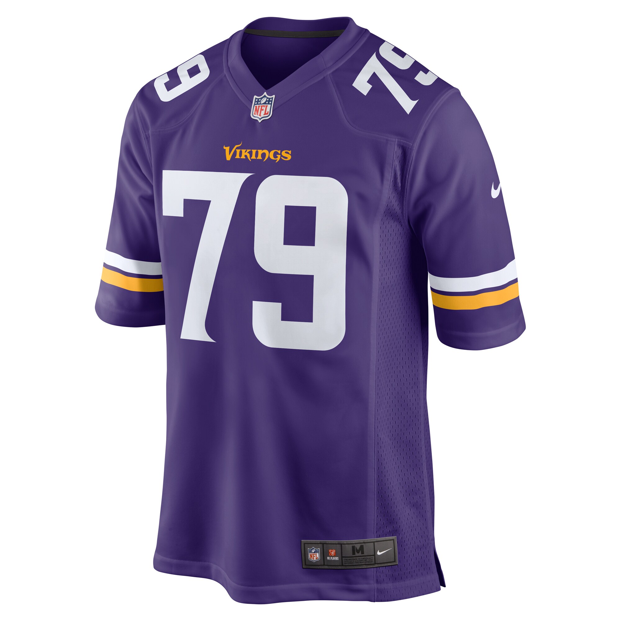 Minnesota Vikings Kenny Willekes Purple Game NFL Jersey Men's