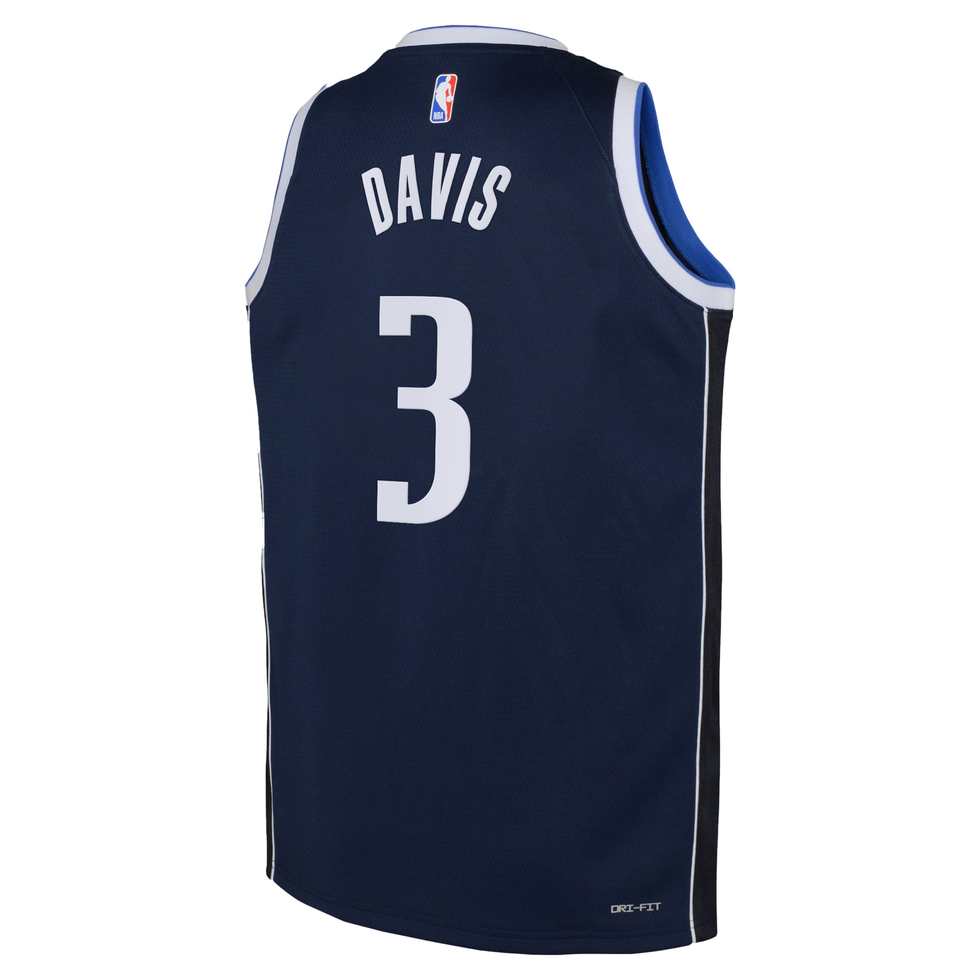 Dallas Mavericks Jordan Brand Statement Edition Swingman Navy Anthony Davi NBA Jersey Youth