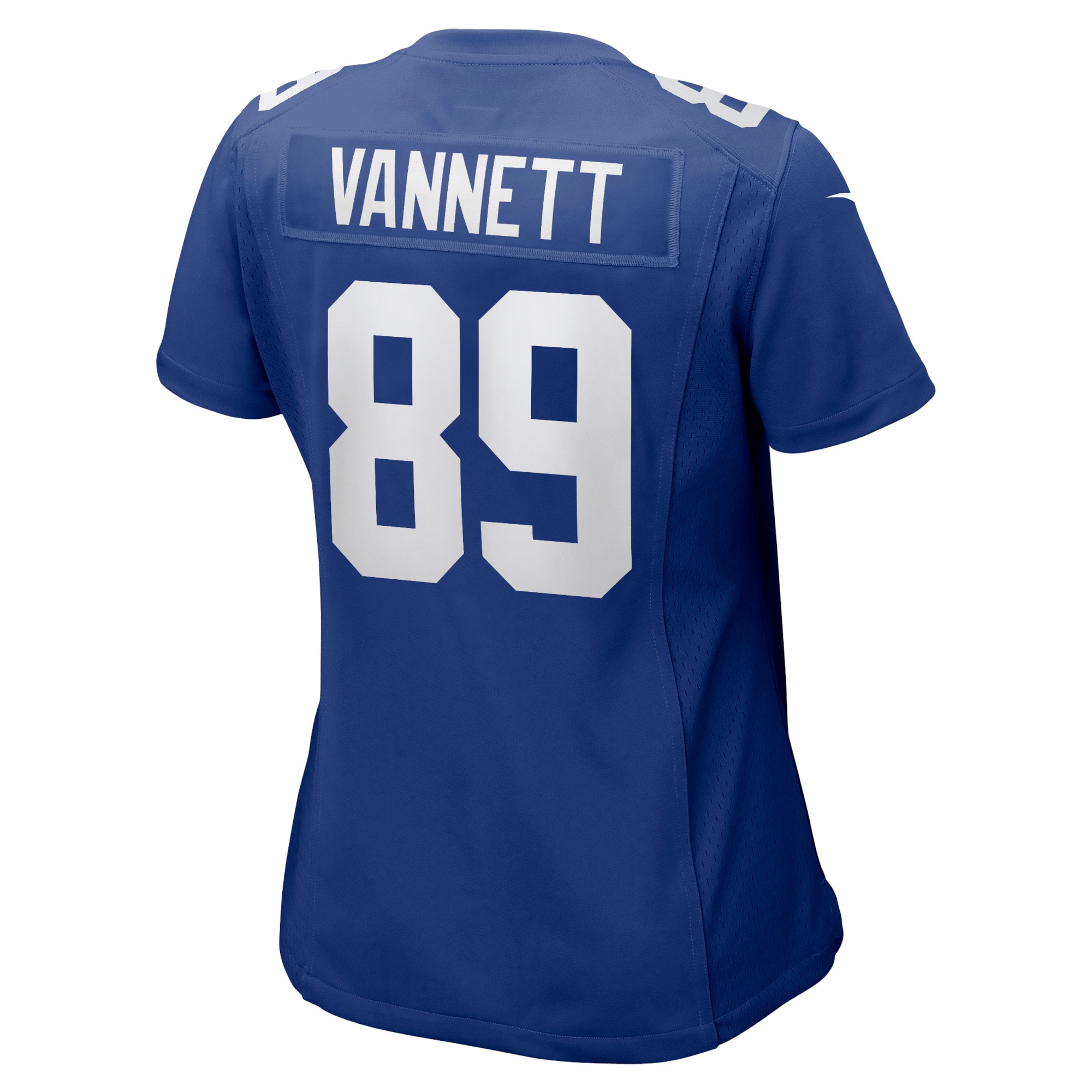 New York Giants Nick Vannett Royal Home Game Player NFL Jersey Women's
