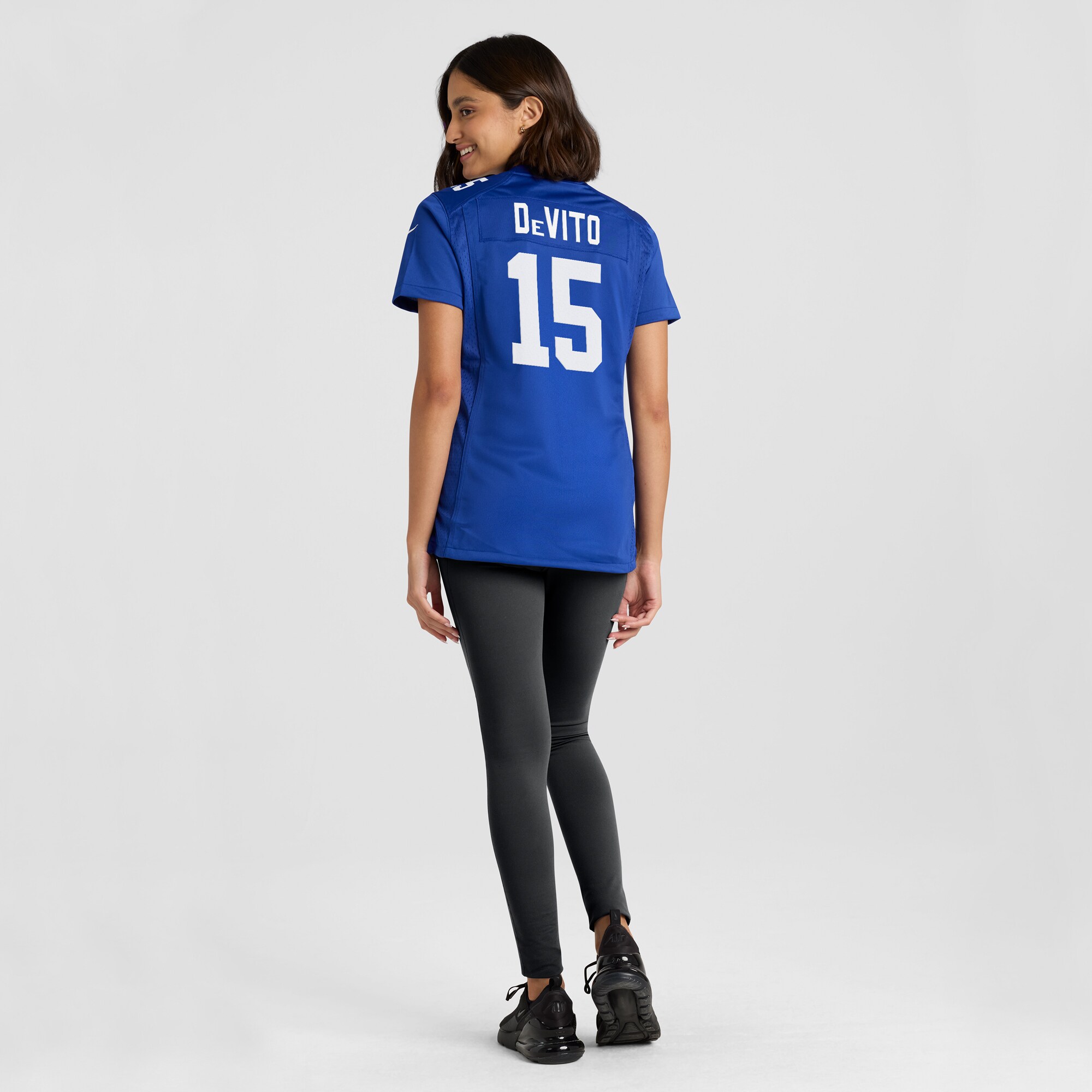 New York Giants Tommy DeVito Royal Player Game NFL Jersey Women's