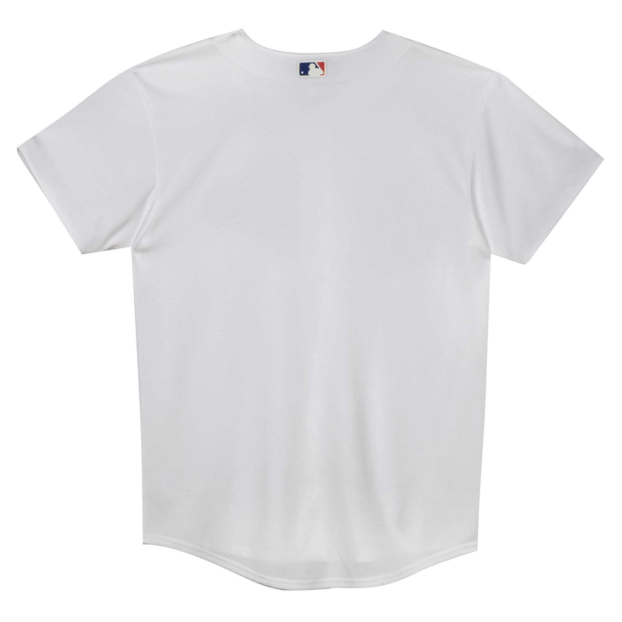 Juvenile Los Angeles Dodgers White Home Blank MLB Jersey Men's