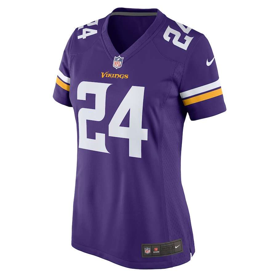 Camryn Bynum 24 Minnesota Vikings Game Purple NFL Jersey Women's