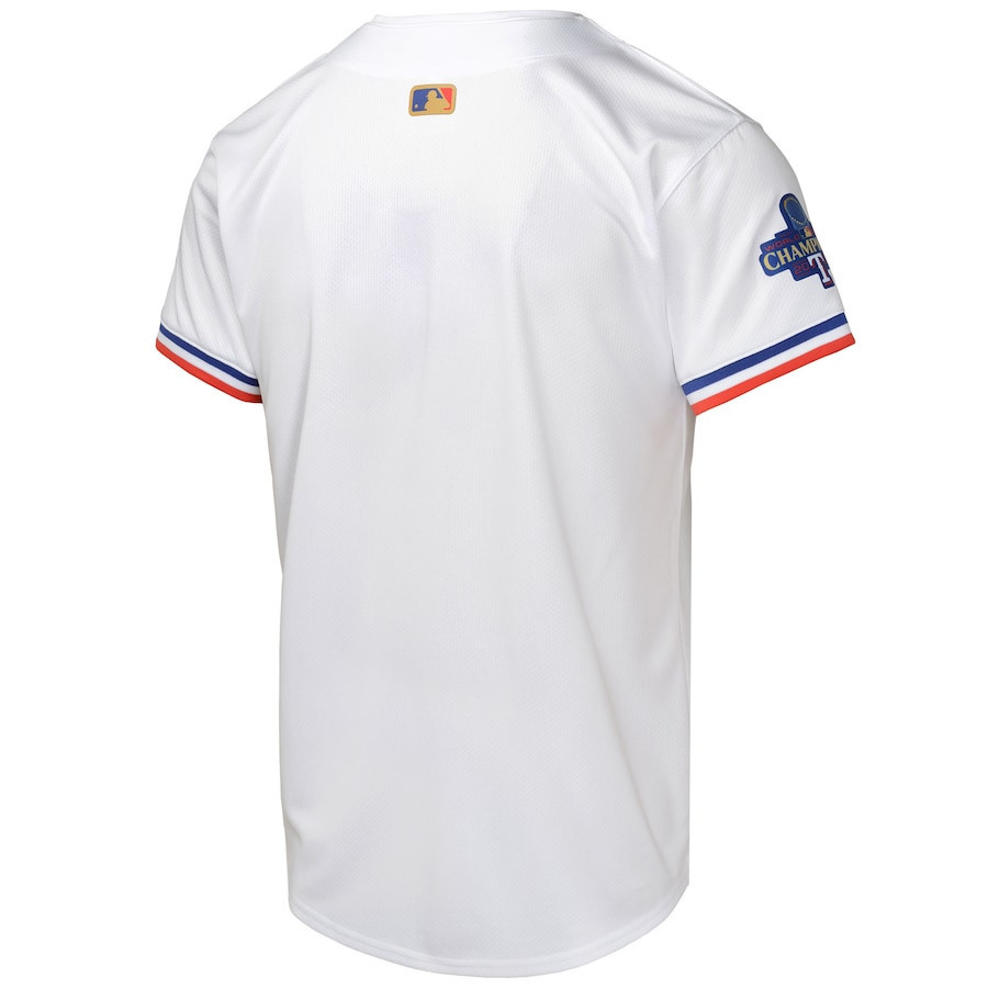 Texas Rangers 2024 Gold Collection Limited White MLB Jersey Youth