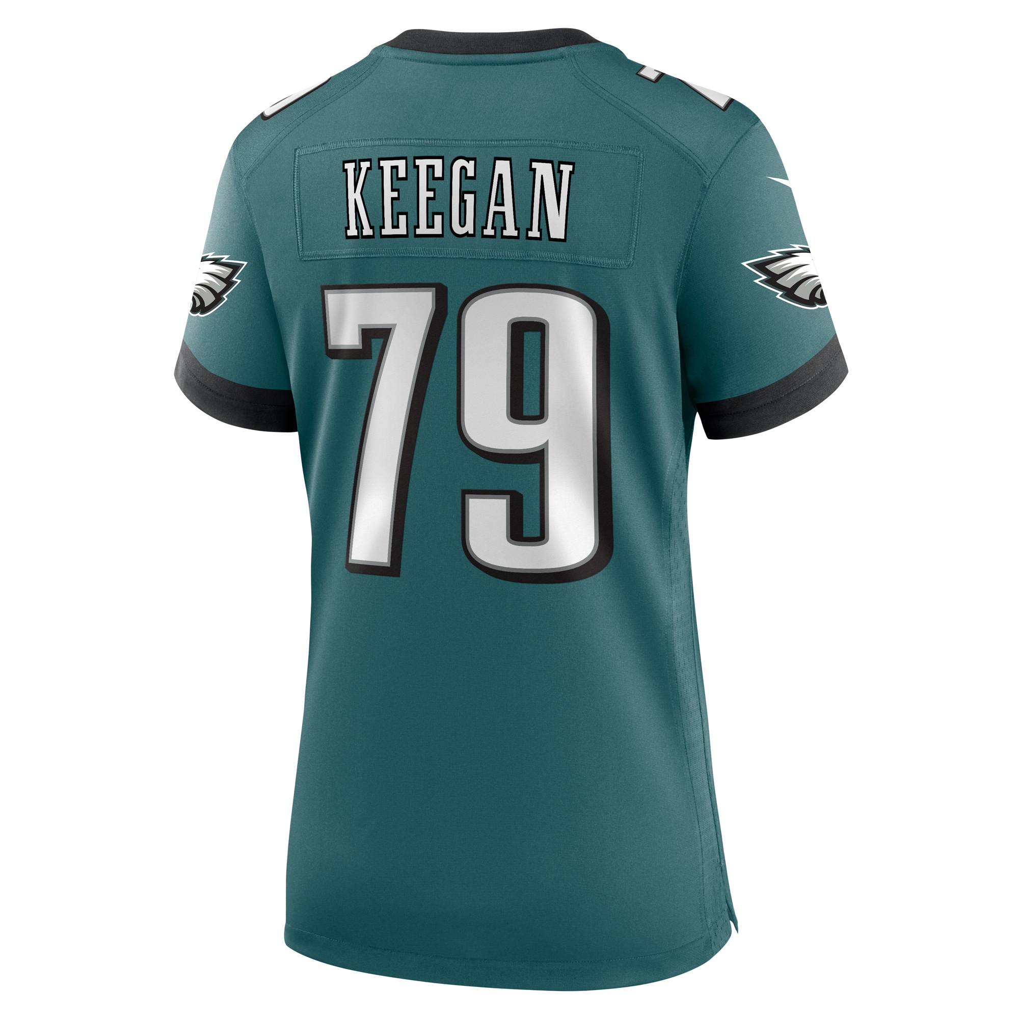 Philadelphia Eagles Trevor Keegan Midnight Green Team Game NFL Jersey Women's