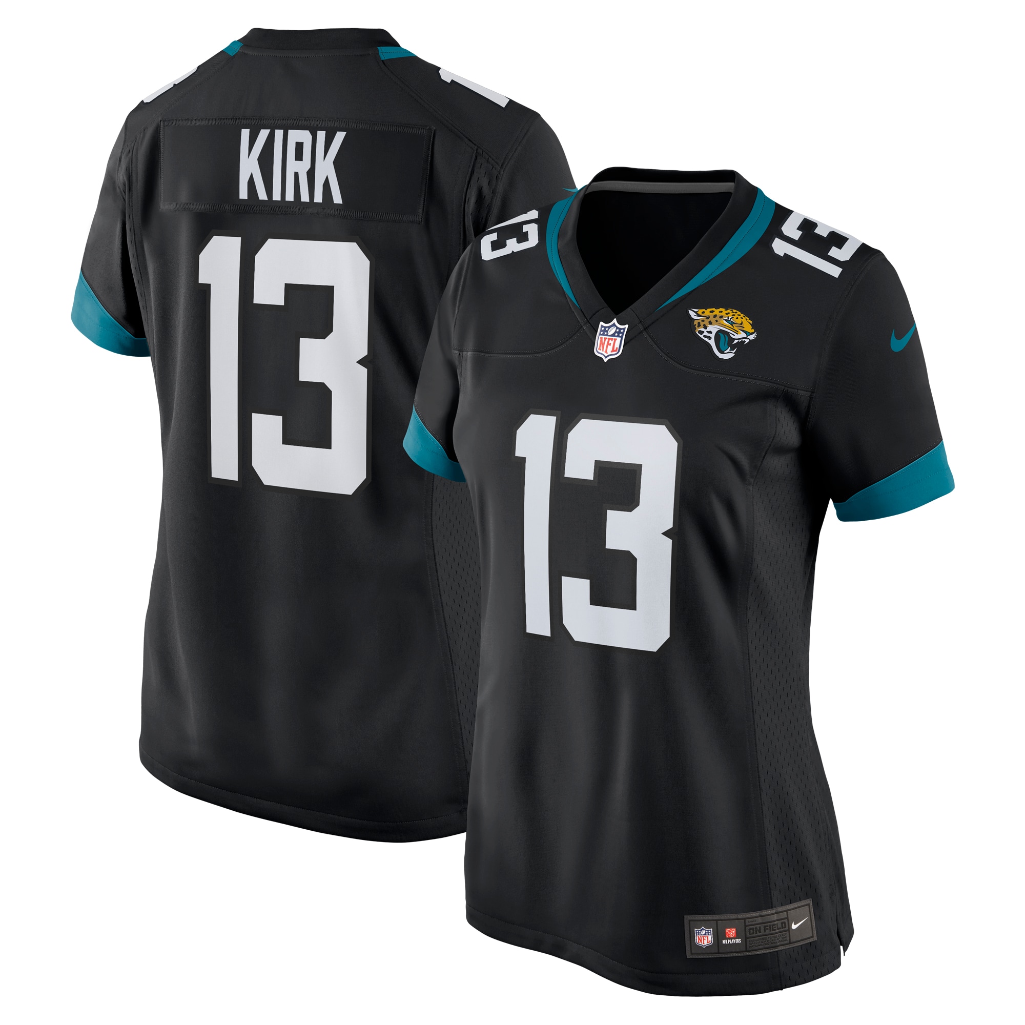 Jacksonville Jaguars Christian Kirk Black Alternate Game NFL Jersey Women's