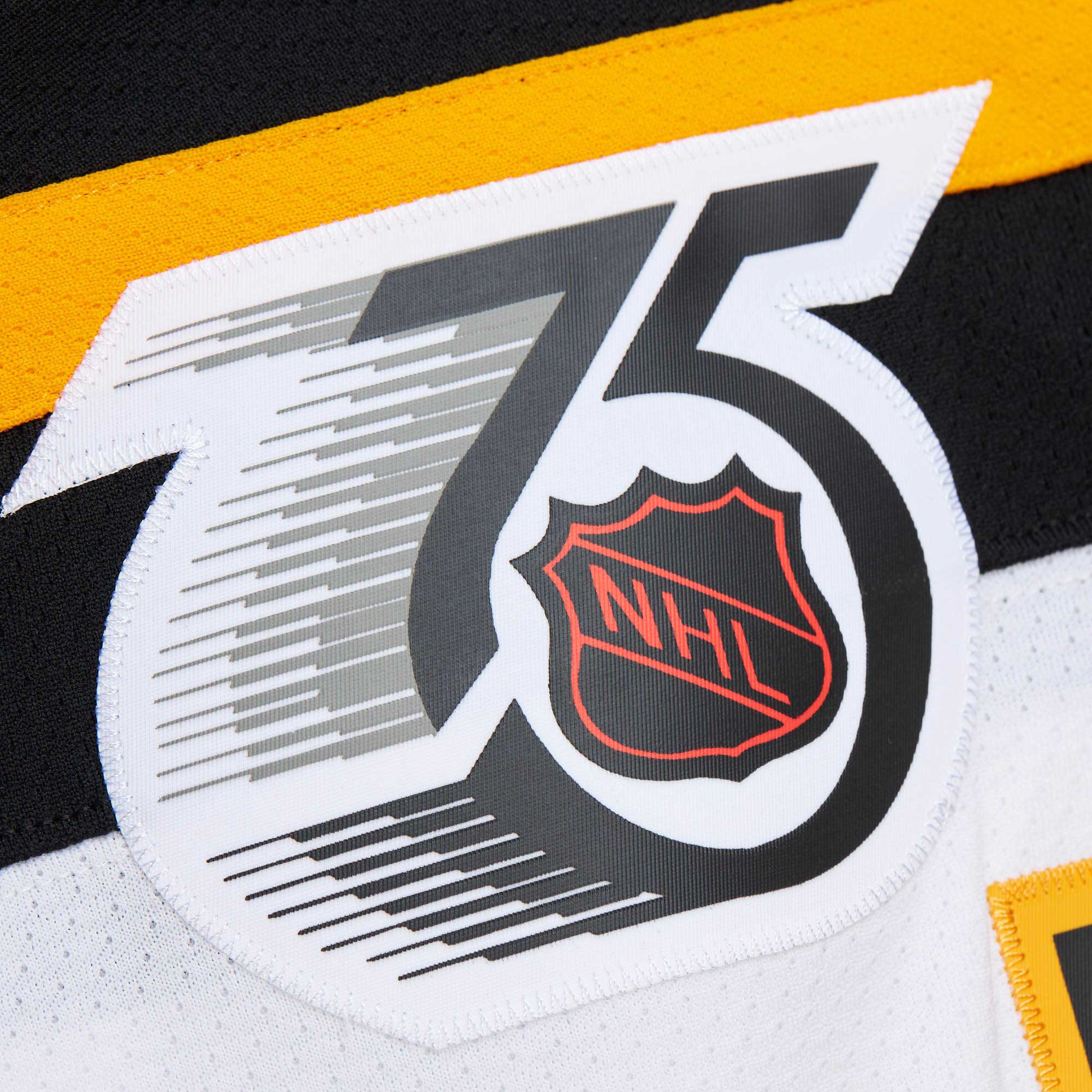 Boston Bruins Cam Neely Mitchell Ness White 1991/92 Alternate Captain Blue Line Player NHL Jersey Men's