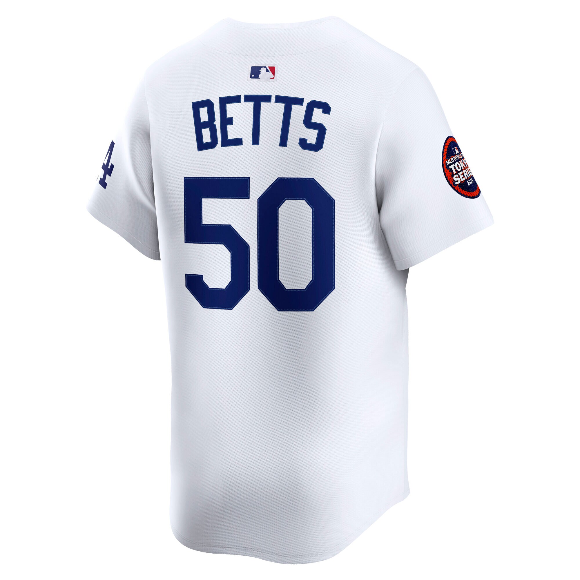 Los Angeles Dodgers Mookie Betts White 2025 World Tour: Tokyo Series Home Limited Player MLB Jersey Men's