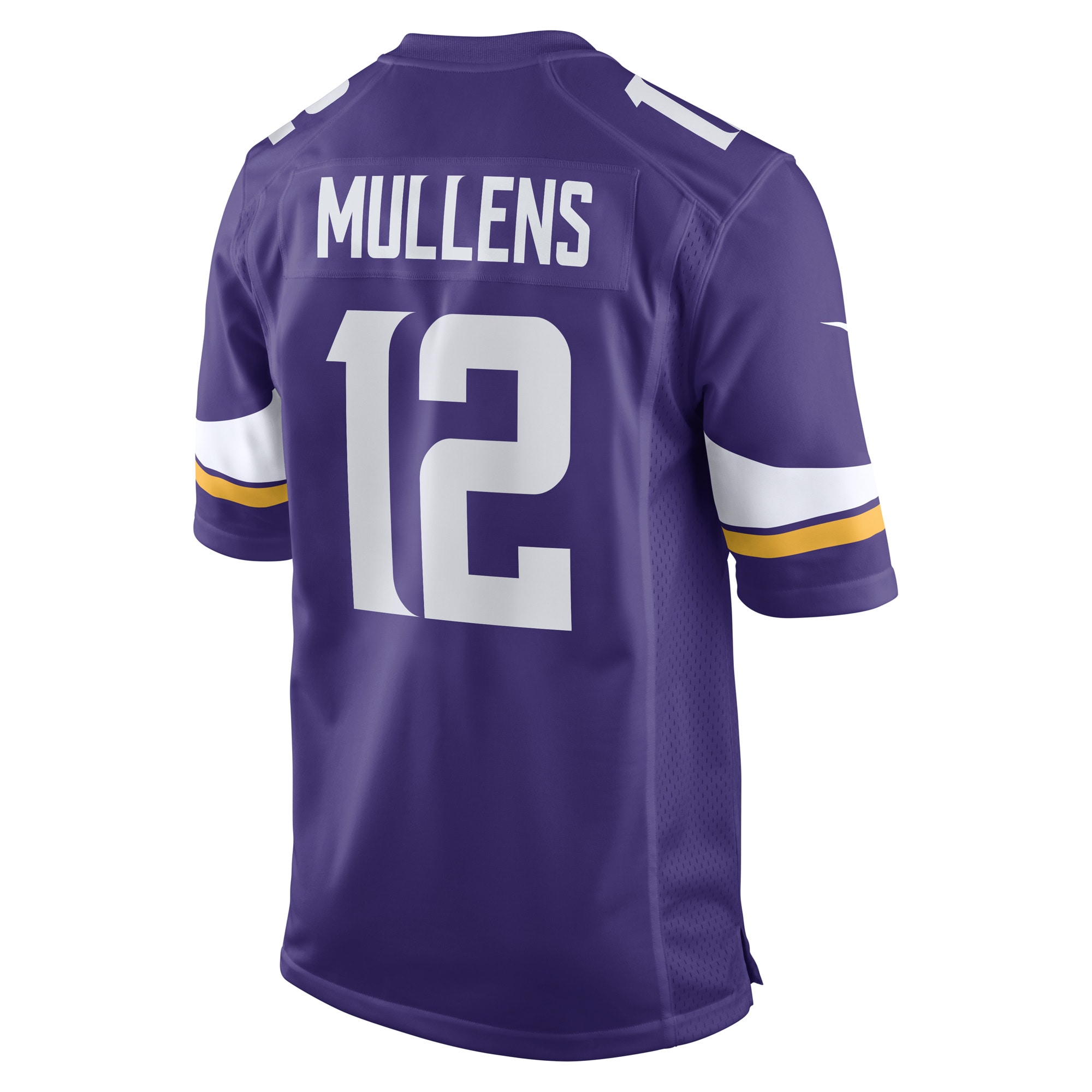 Minnesota Vikings Nick Mullens Purple Game Player NFL Jersey Men's