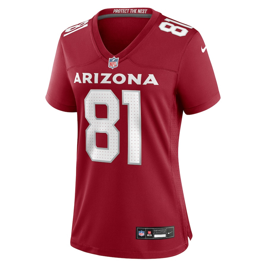 Travis Vokolek 81 Arizona Cardinals Game Cardinal NFL Jersey Women's
