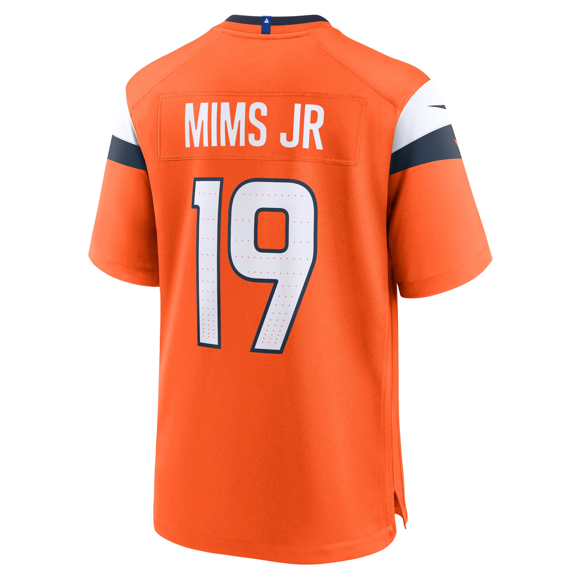 Denver Broncos Marvin Mims Jr Orange Team Game NFL Jersey Men's