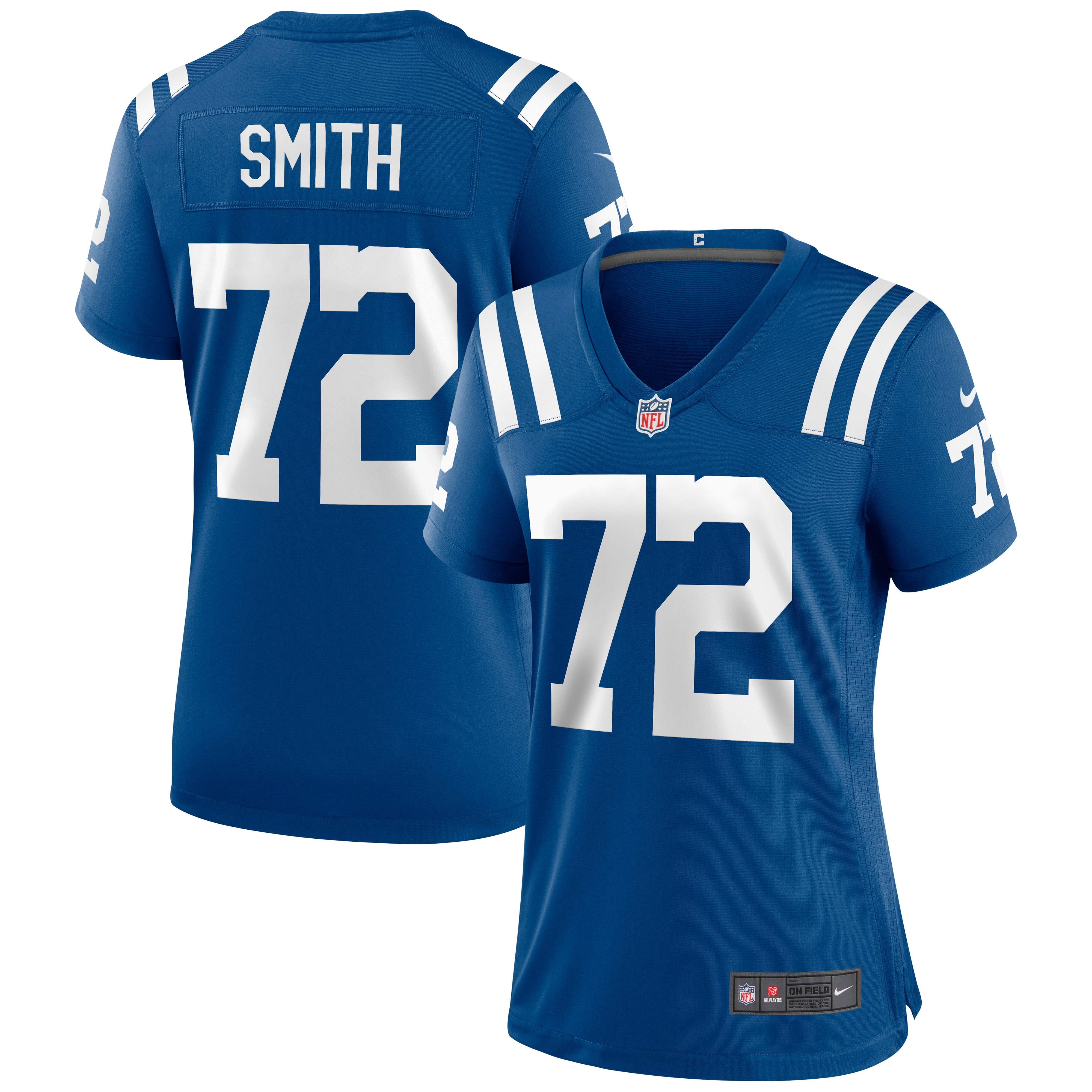 Indianapolis Colts Braden Smith Royal Game NFL Jersey Women's