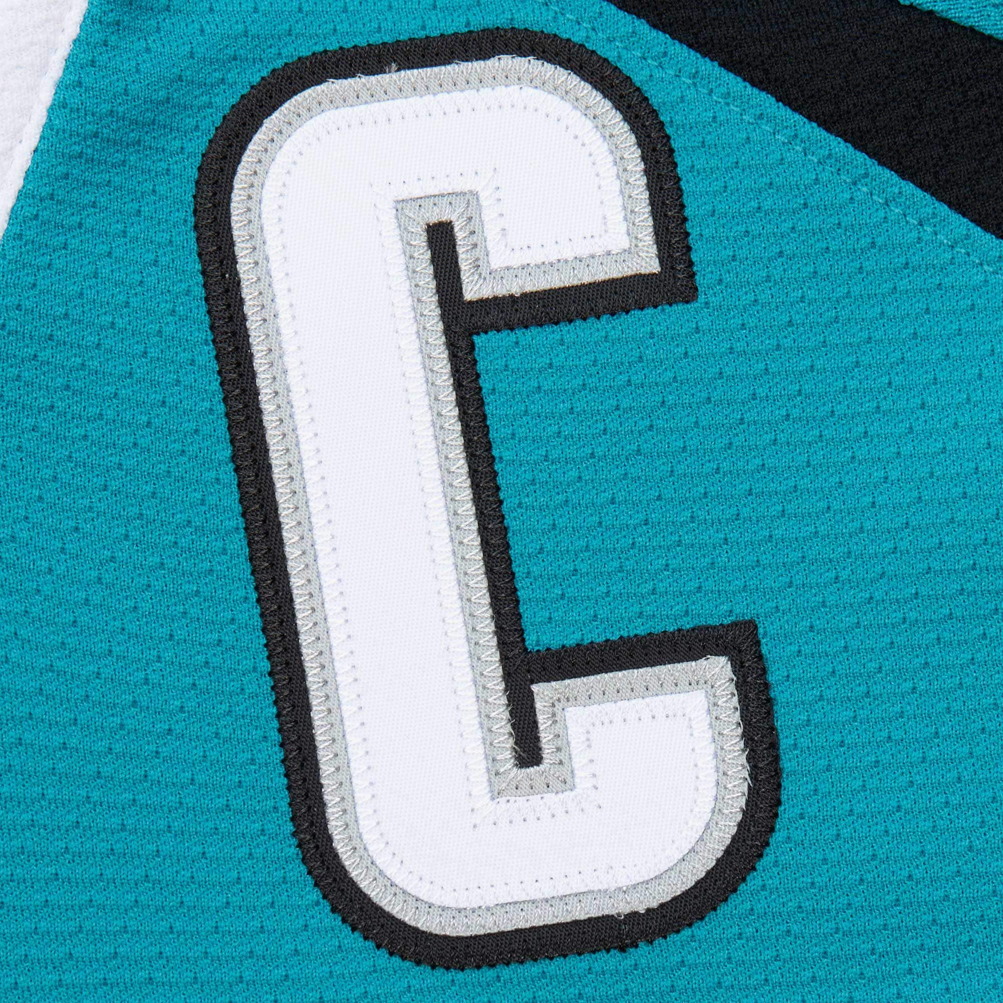 San Jose Sharks Patrick Marleau Teal 2003-04 Power Play NHL Jersey Men's