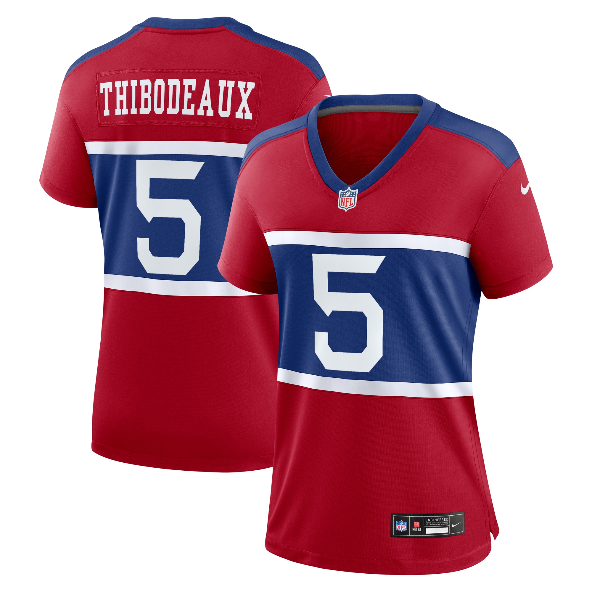 New York Giants Kayvon Thibodeaux Century Red Alternate Player Game NFL Jersey Women's