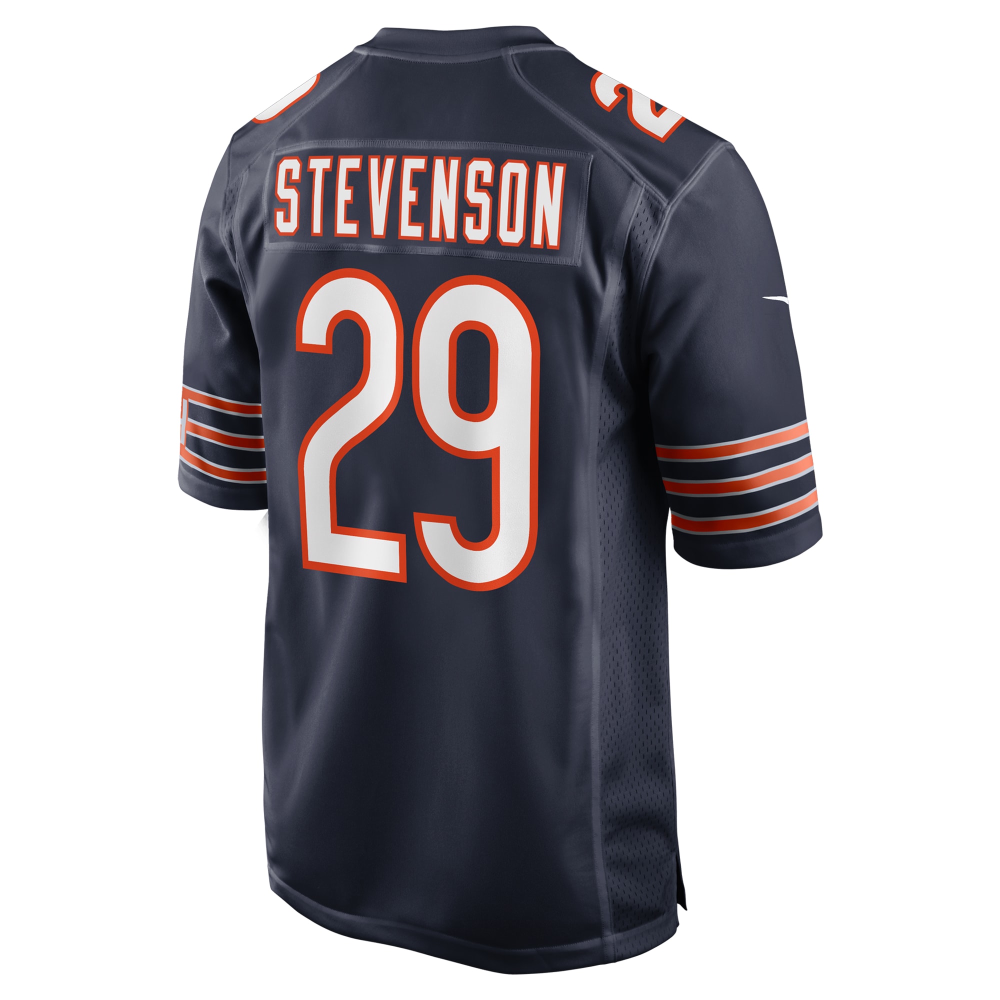 Chicago Bears Tyrique Stevenson Navy Game NFL Jersey Men's