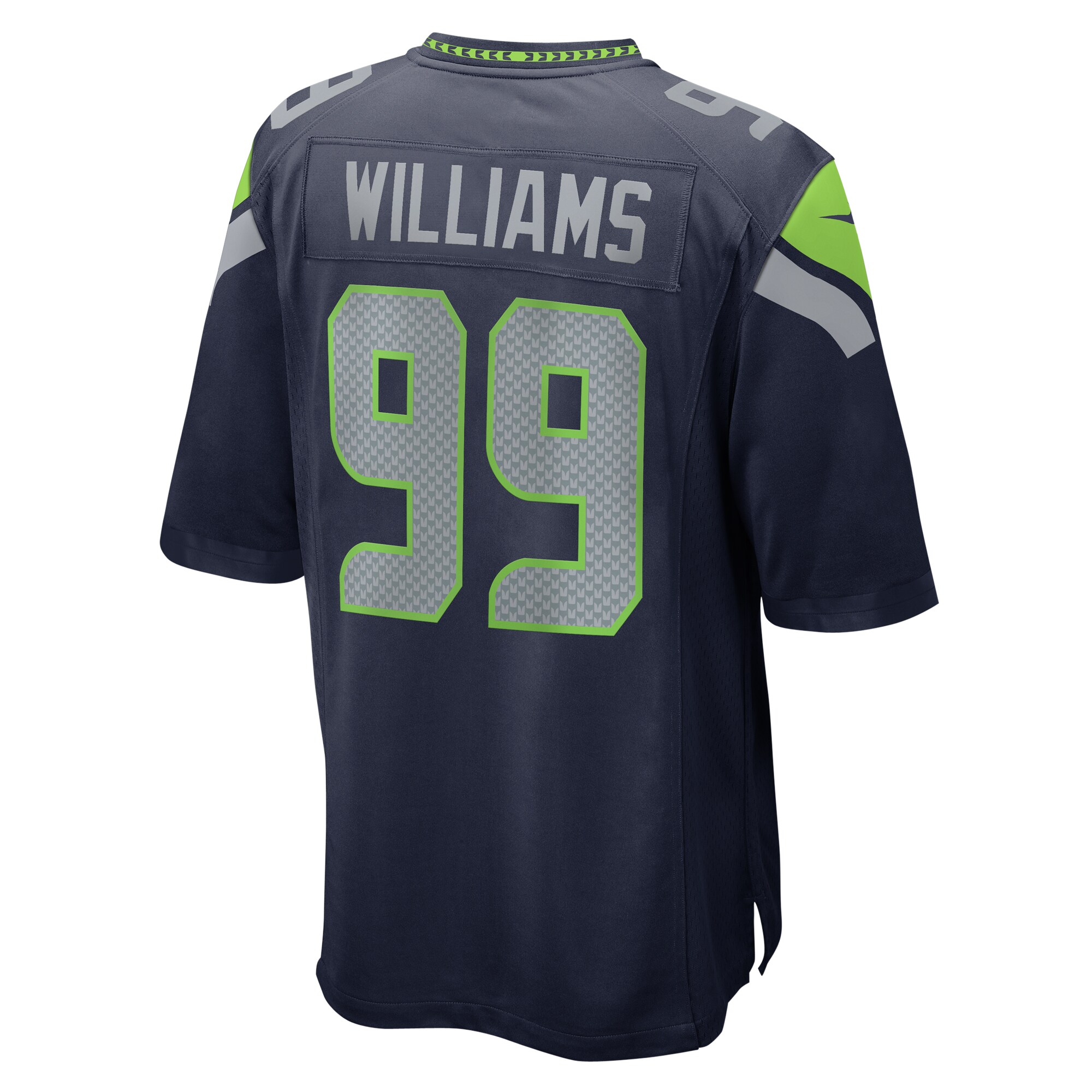 Seattle Seahawks Leonard Williams College Navy Game NFL Jersey Men's