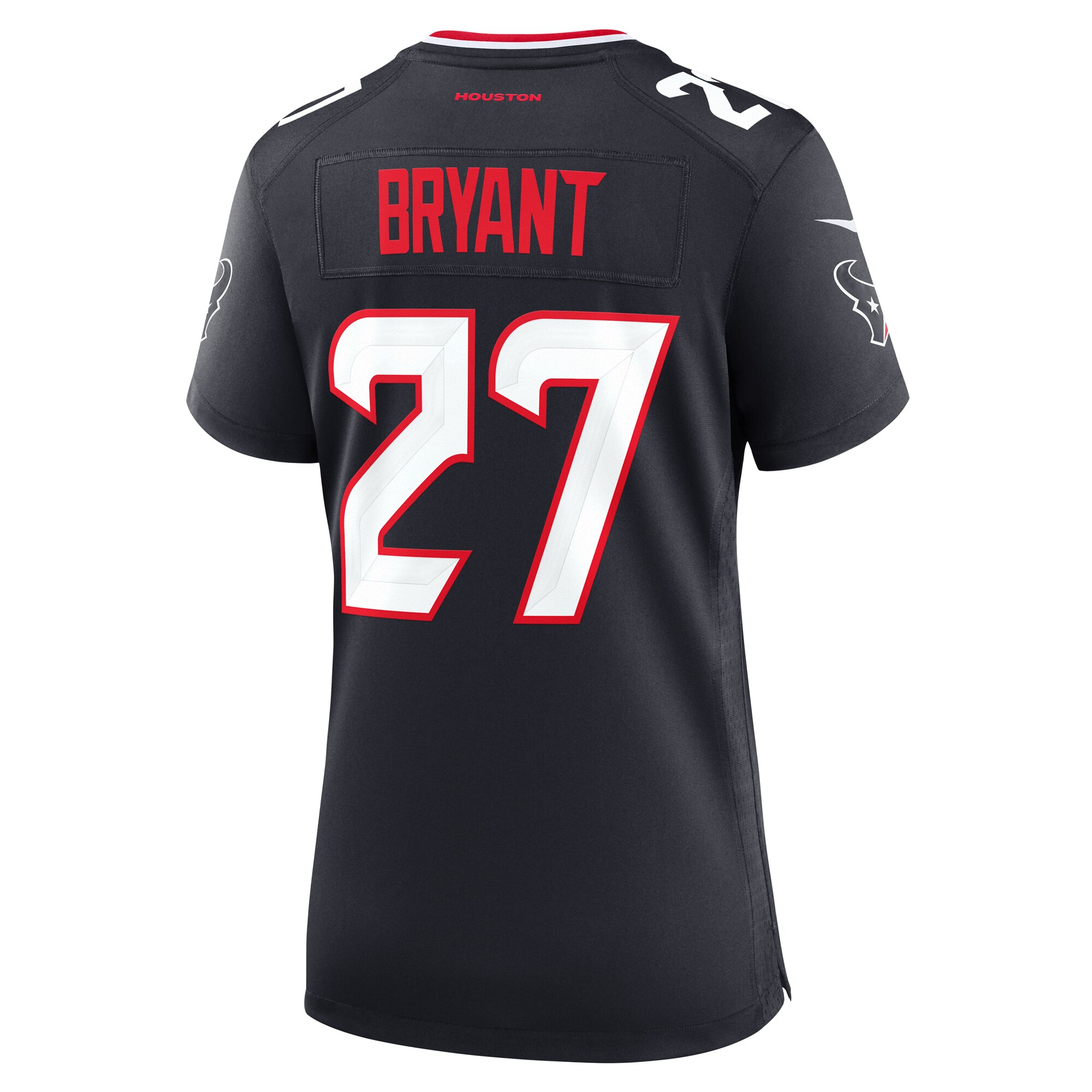 Houston Texans Myles Bryant Navy Team Game NFL Jersey Women's