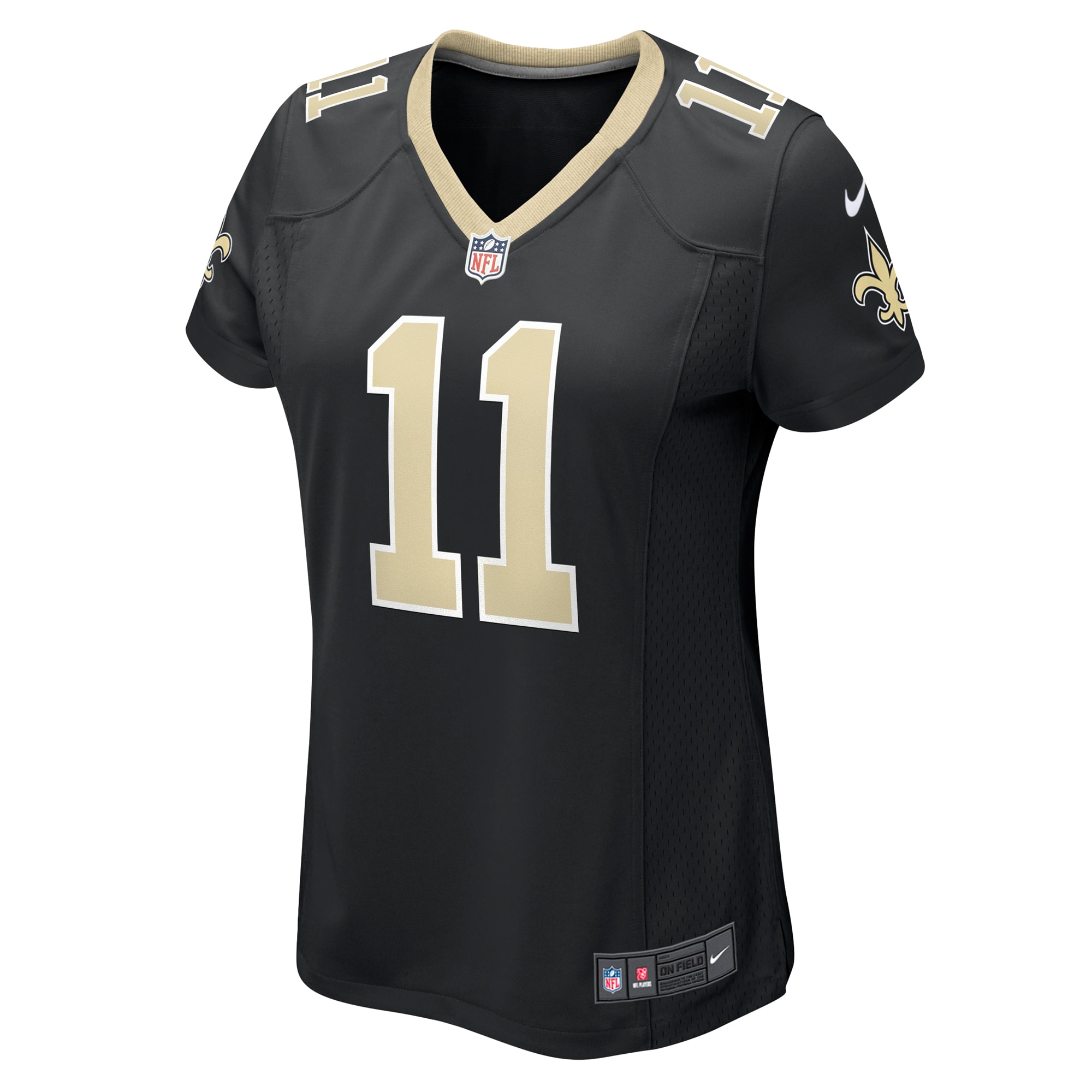 New Orleans Saints Cedrick Wilson Jr. Black Game NFL Jersey Women's