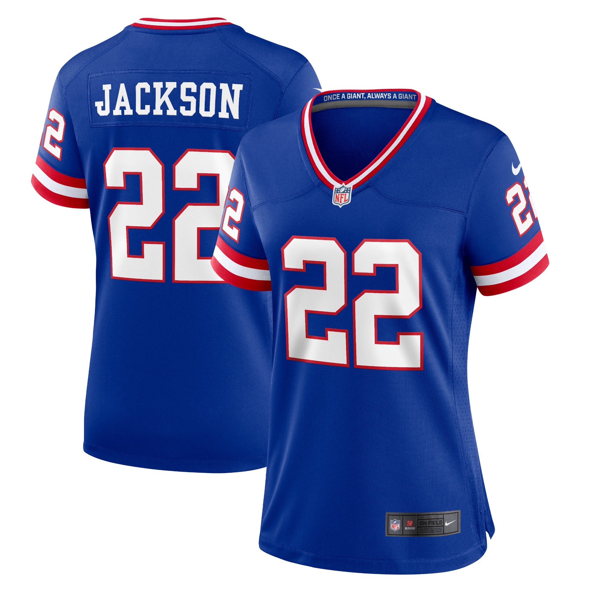 Adoree' Jackson New York Giants Nike Women's Classic Player Game Jersey - Royal