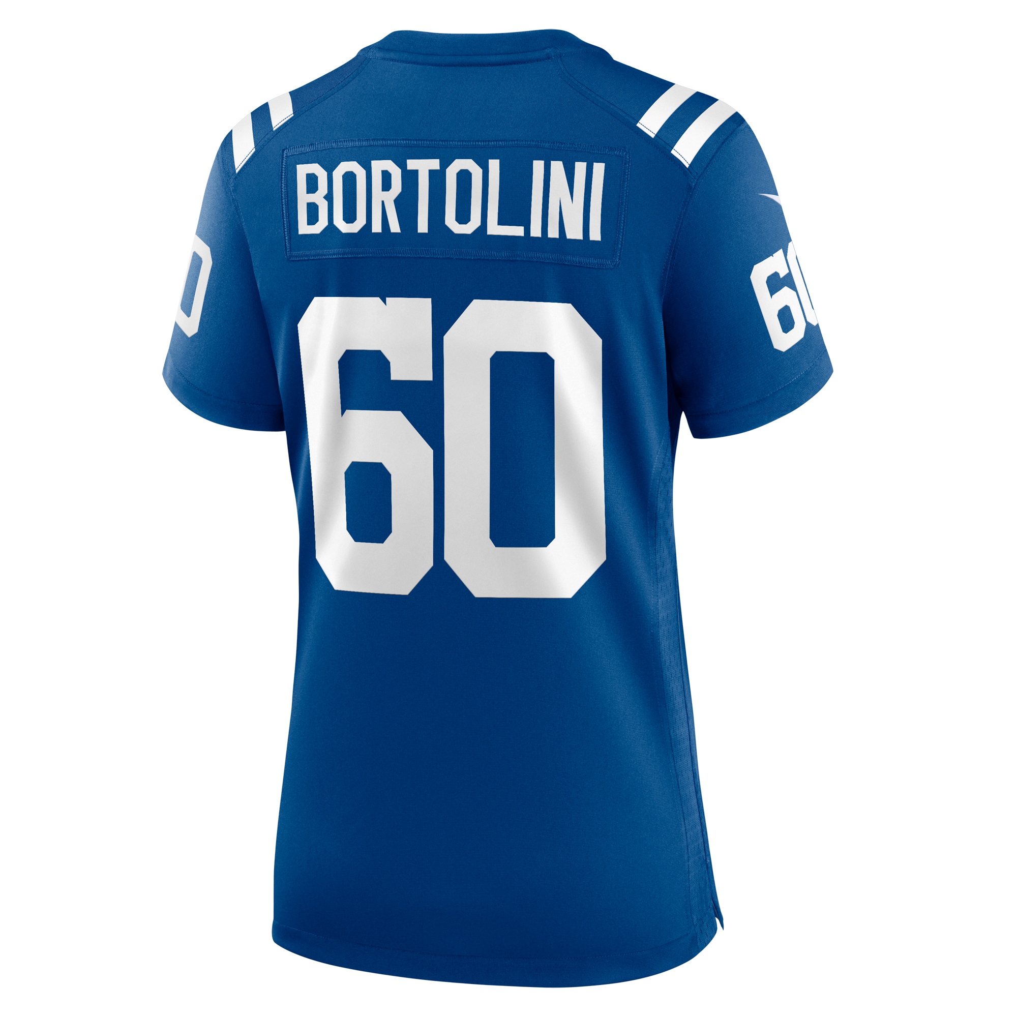 Indianapolis Colts Tanor Bortolini Royal Game NFL Jersey Women's