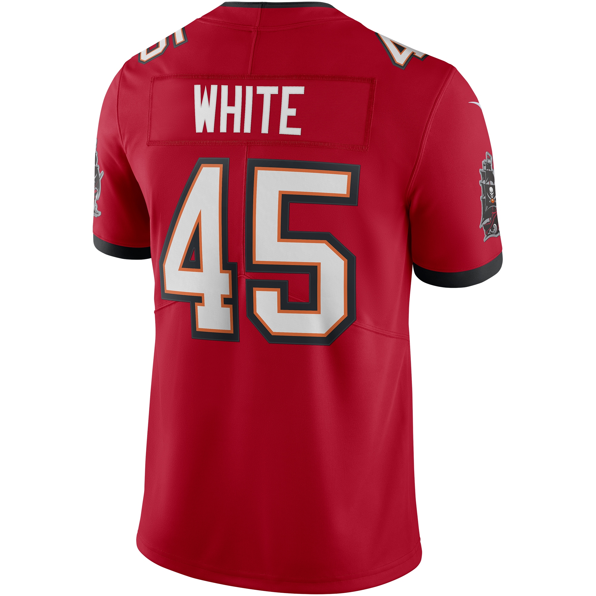 Tampa Bay Buccaneers Devin White Red Vapor Limited NFL Jersey Men's