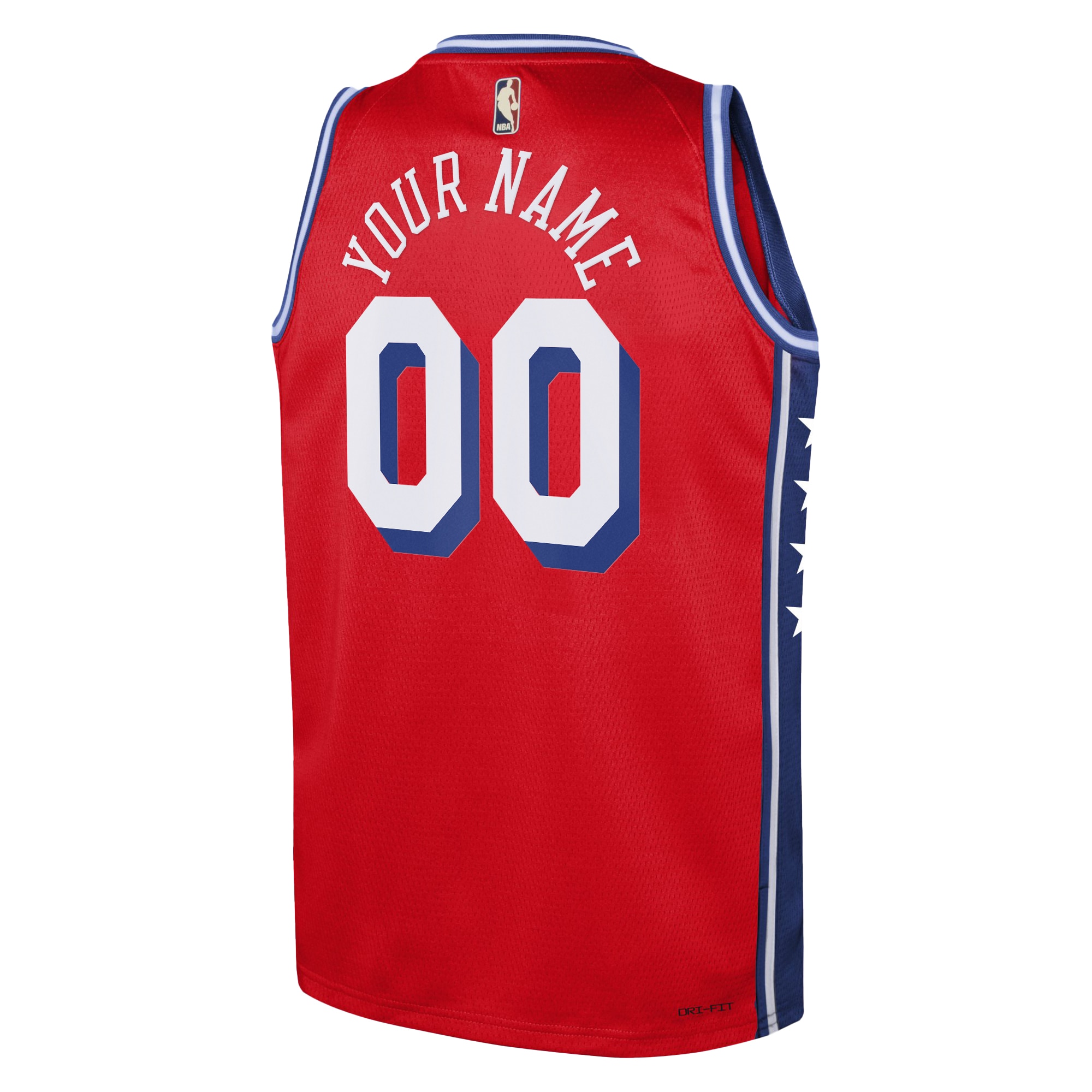 Philadelphia 76ers Jordan Statement Edition Swingman Custom NBA Jersey Youth