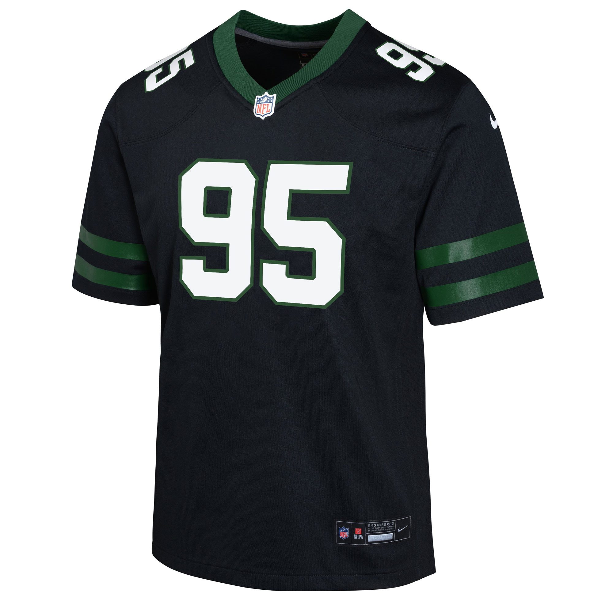 New York Jets Quinnen Williams Legacy Black Alternate Game NFL Jersey Youth