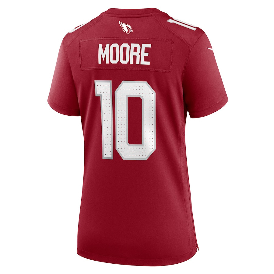 Chris Moore 10 Arizona Cardinals Game Cardinal NFL Jersey Women's