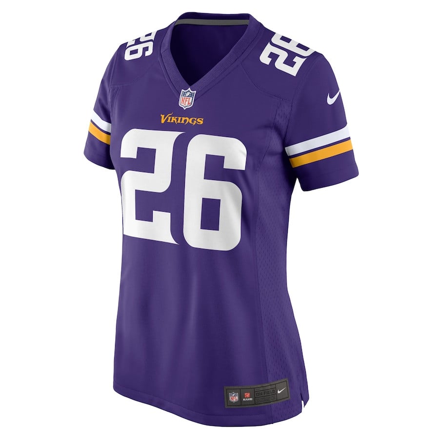 Theo Jackson 26 Minnesota Vikings Game Purple NFL Jersey Women's
