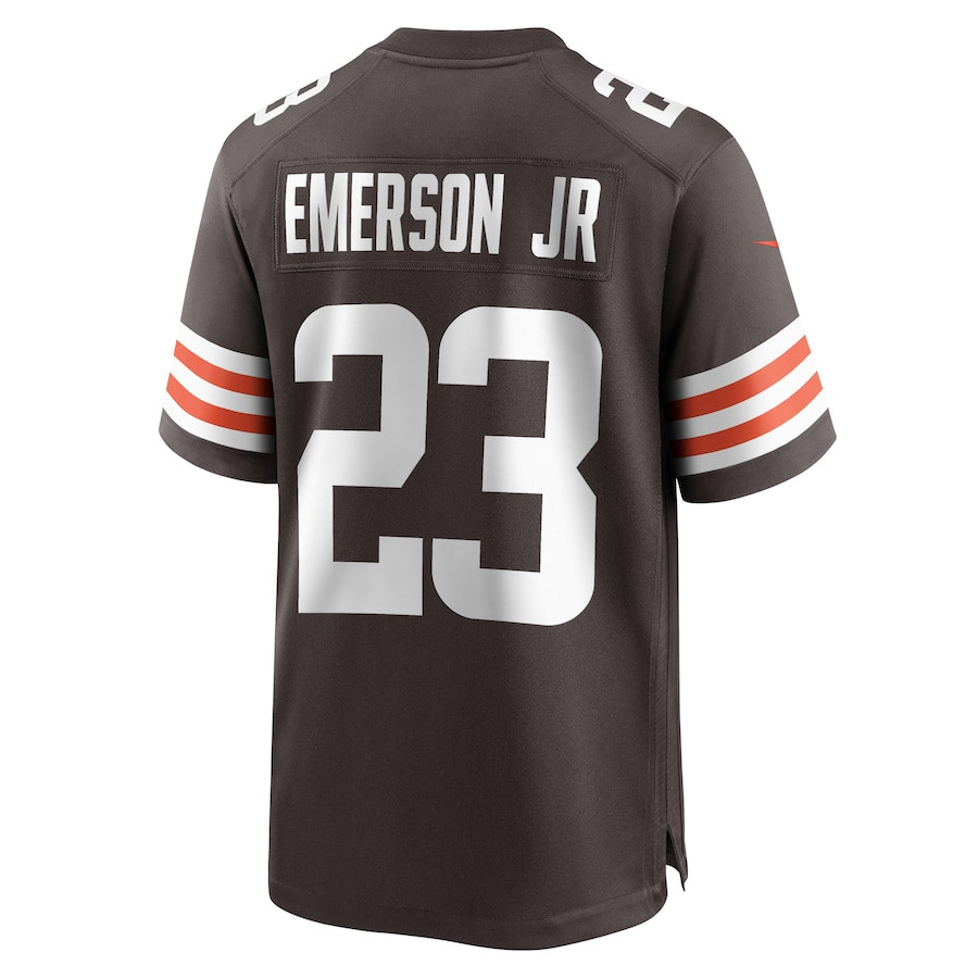 Martin Emerson Jr. 23 Cleveland Browns Game Brown NFL Jersey Men's