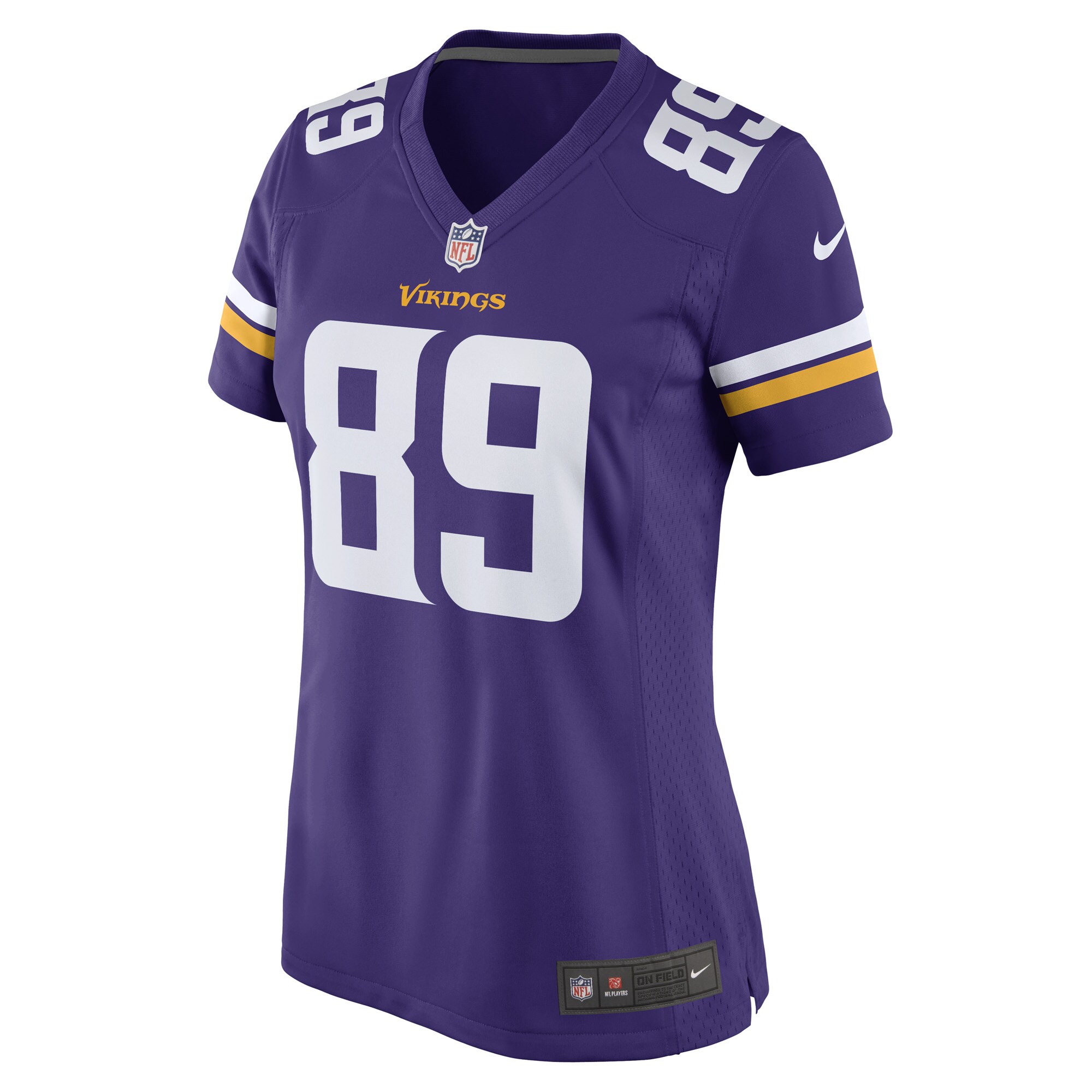 Minnesota Vikings Thomas Hennigan Purple Game Player NFL Jersey Women's